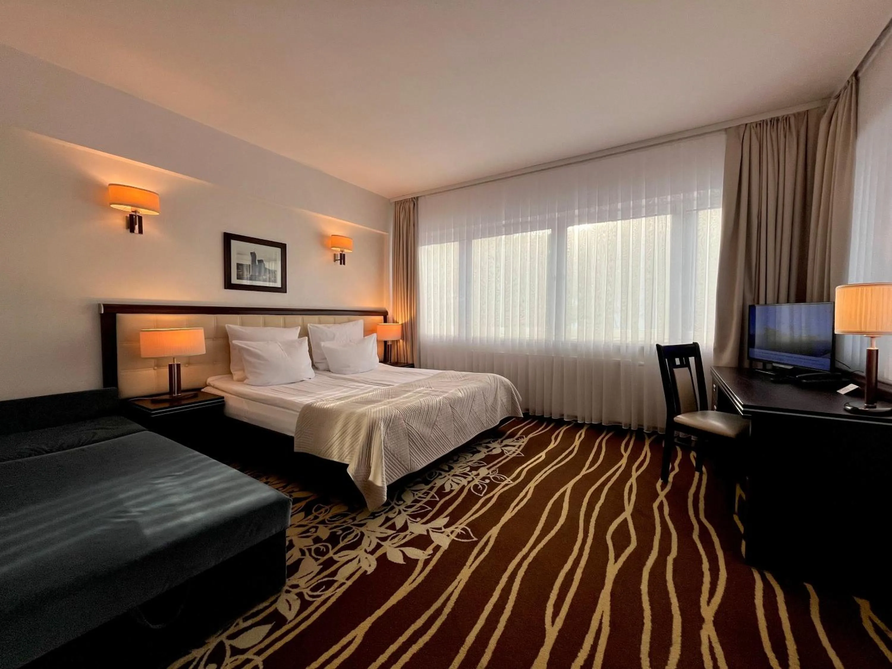 Bed in Hotel Business Faltom Gdynia