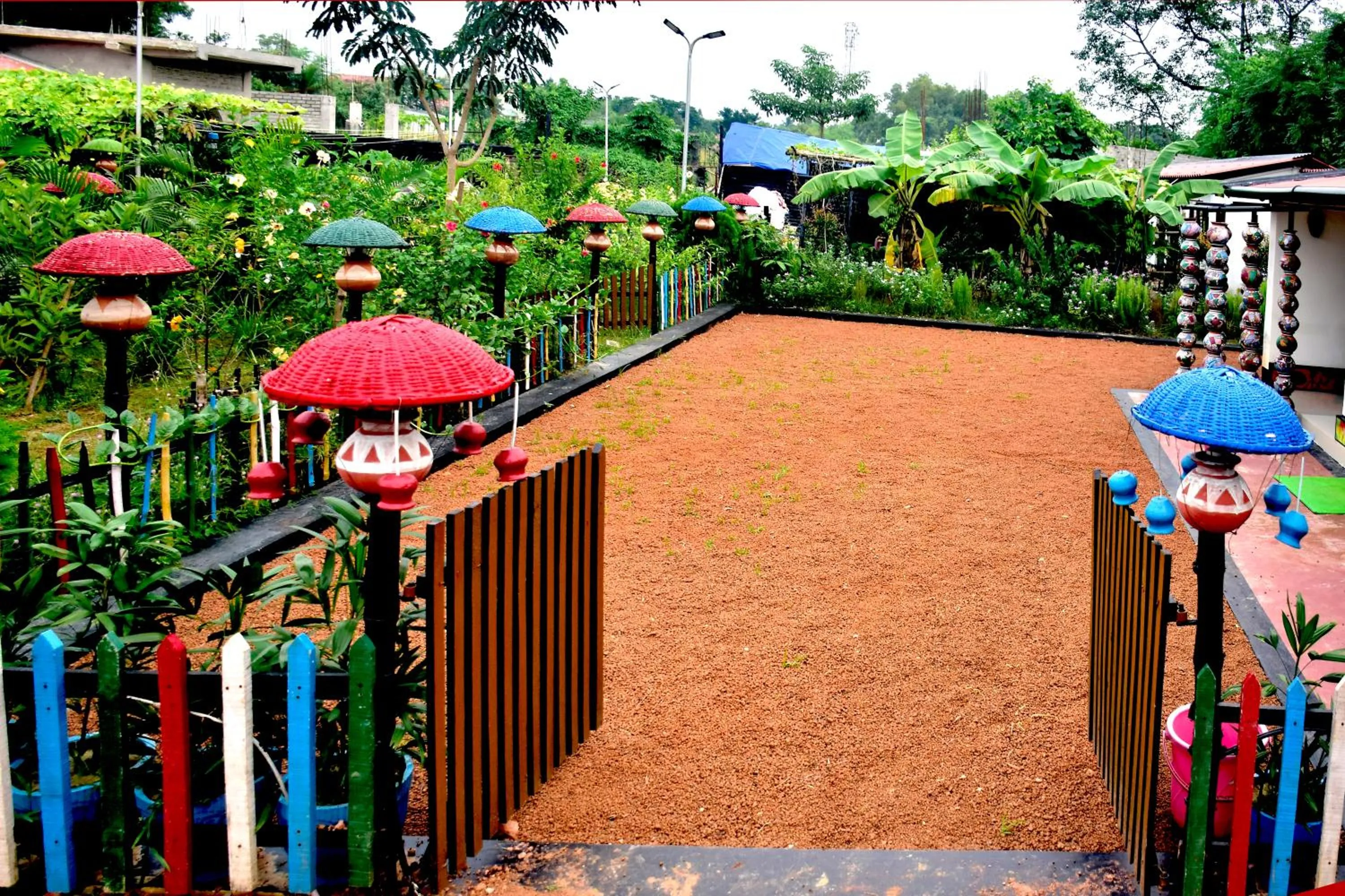 Children play ground in Panchobon Art Resort