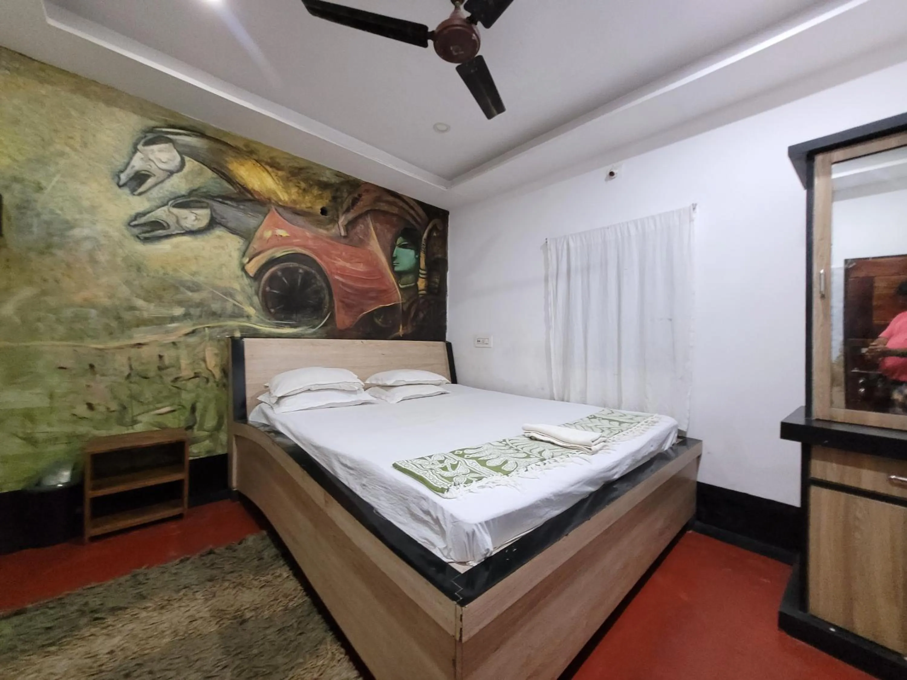 Bedroom, Bed in Panchobon Art Resort