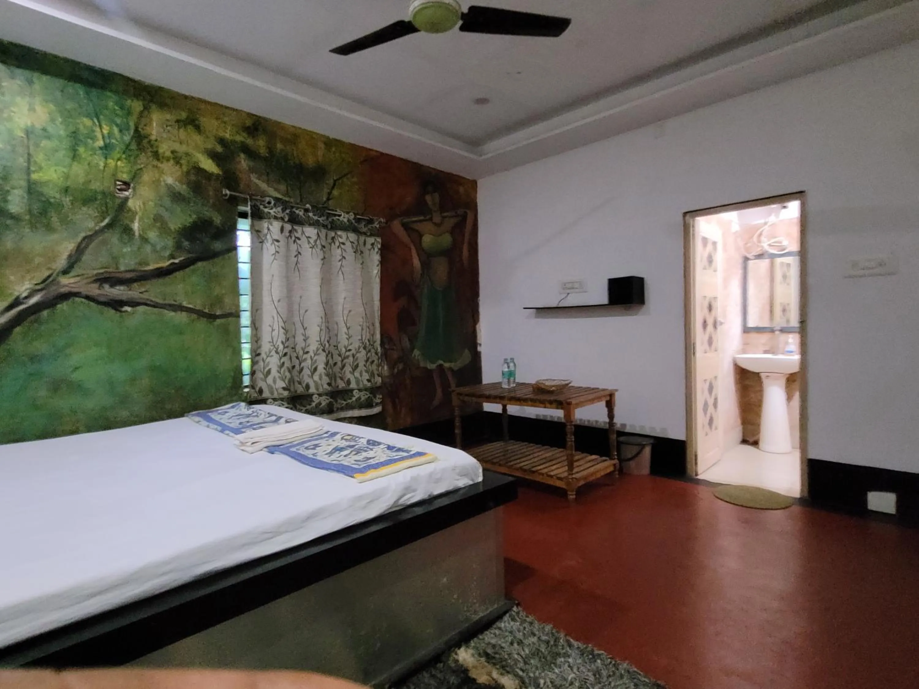Bedroom, Bed in Panchobon Art Resort