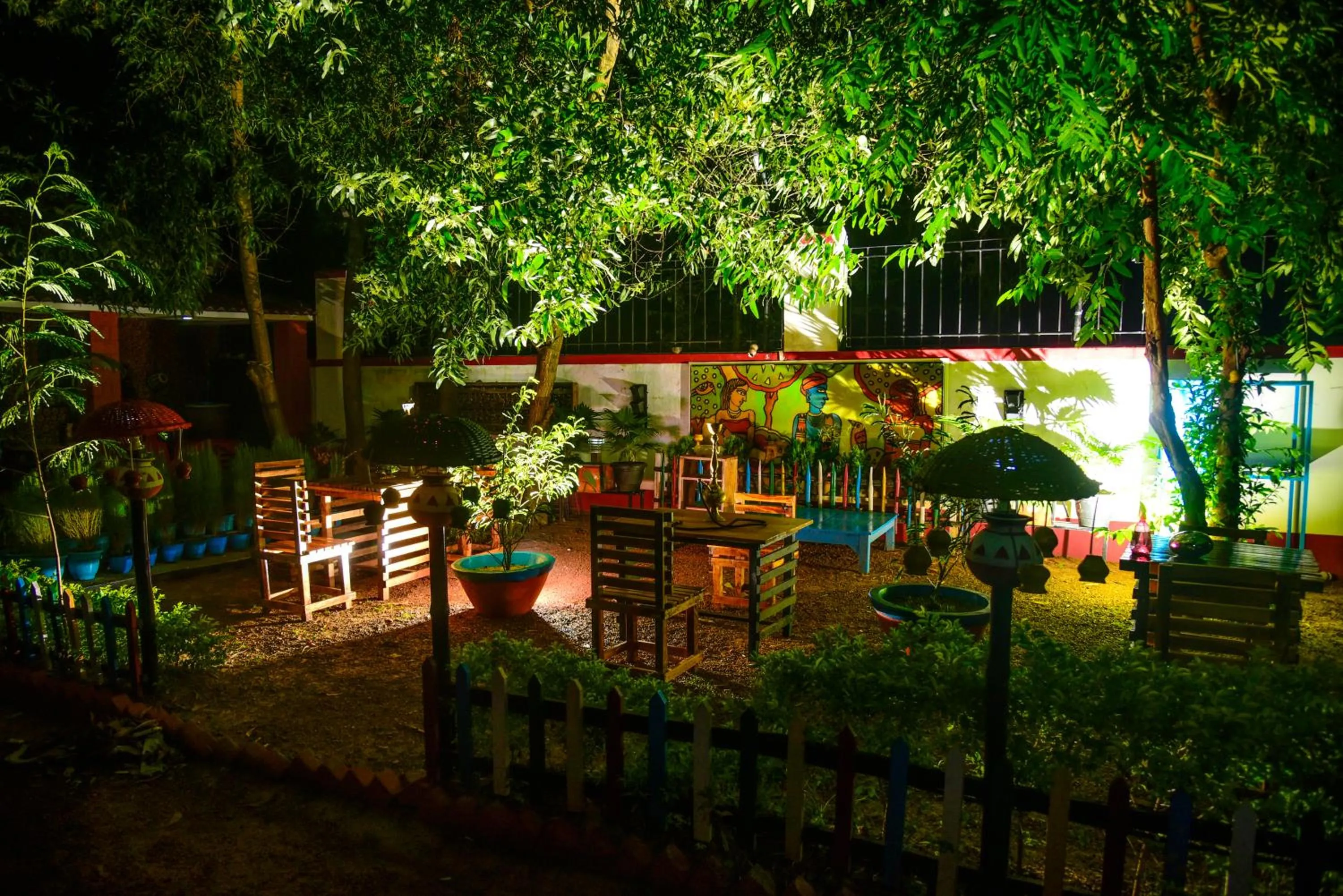 Night in Panchobon Art Resort