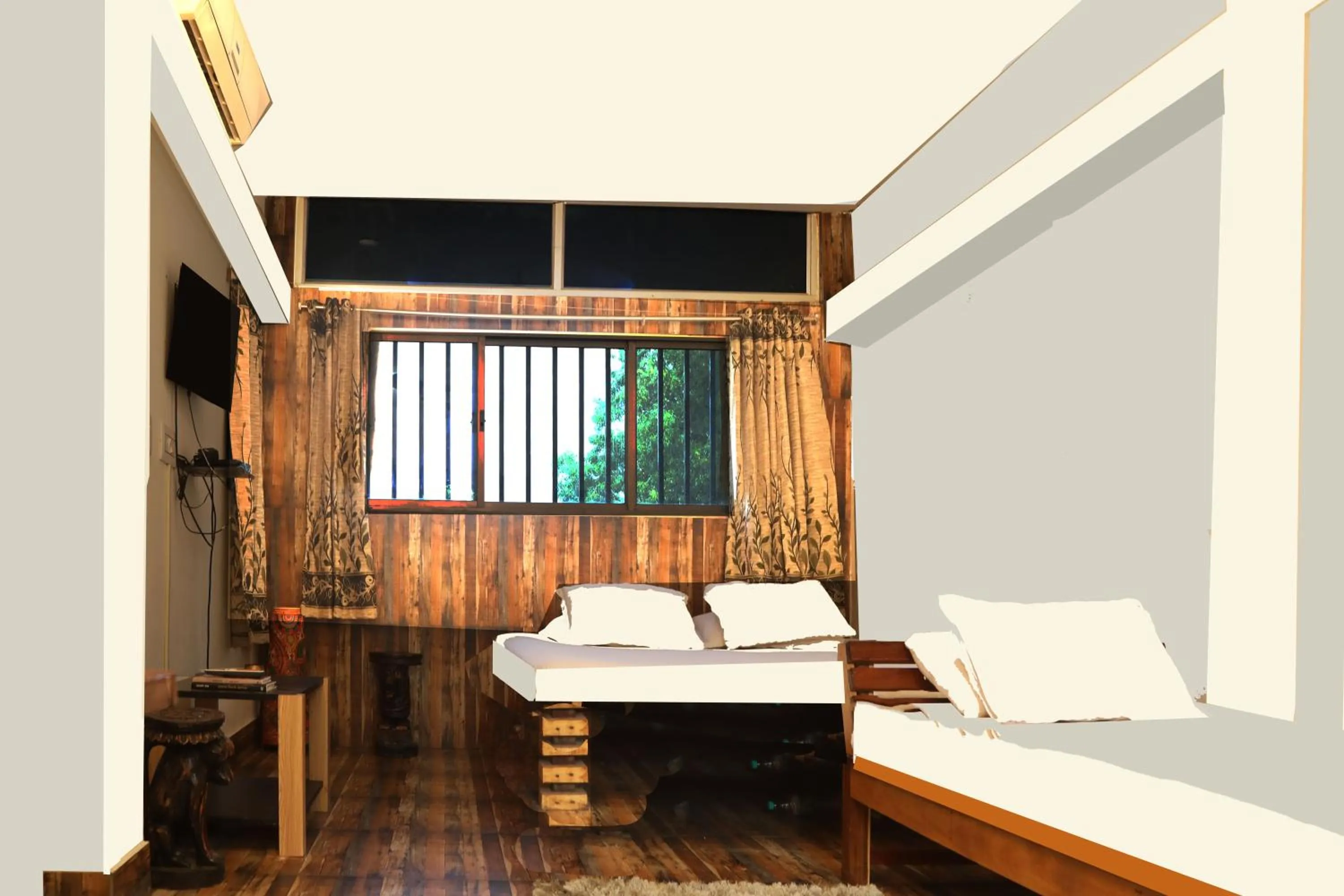 Bed in Panchobon Art Resort