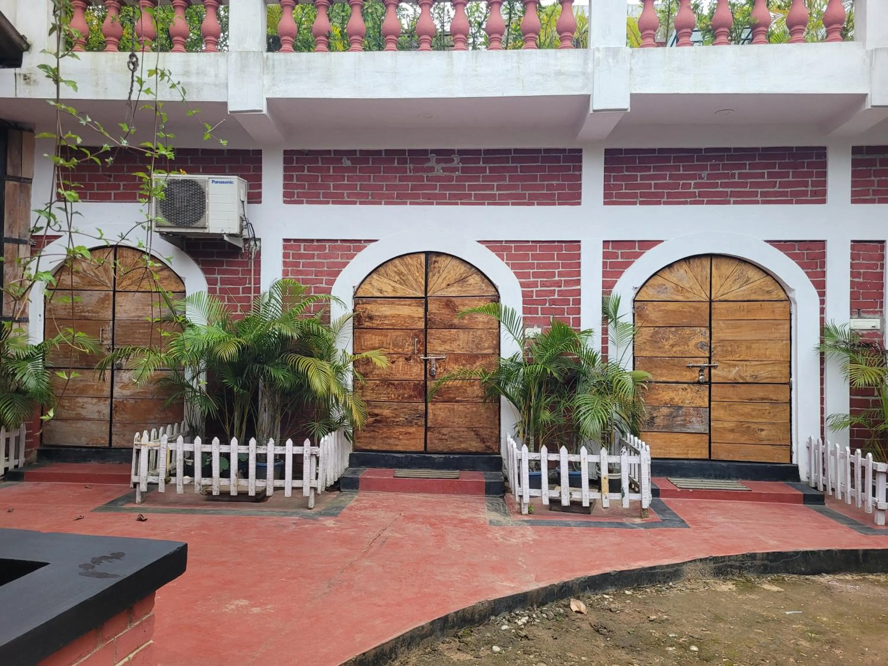Balcony/Terrace in Panchobon Art Resort