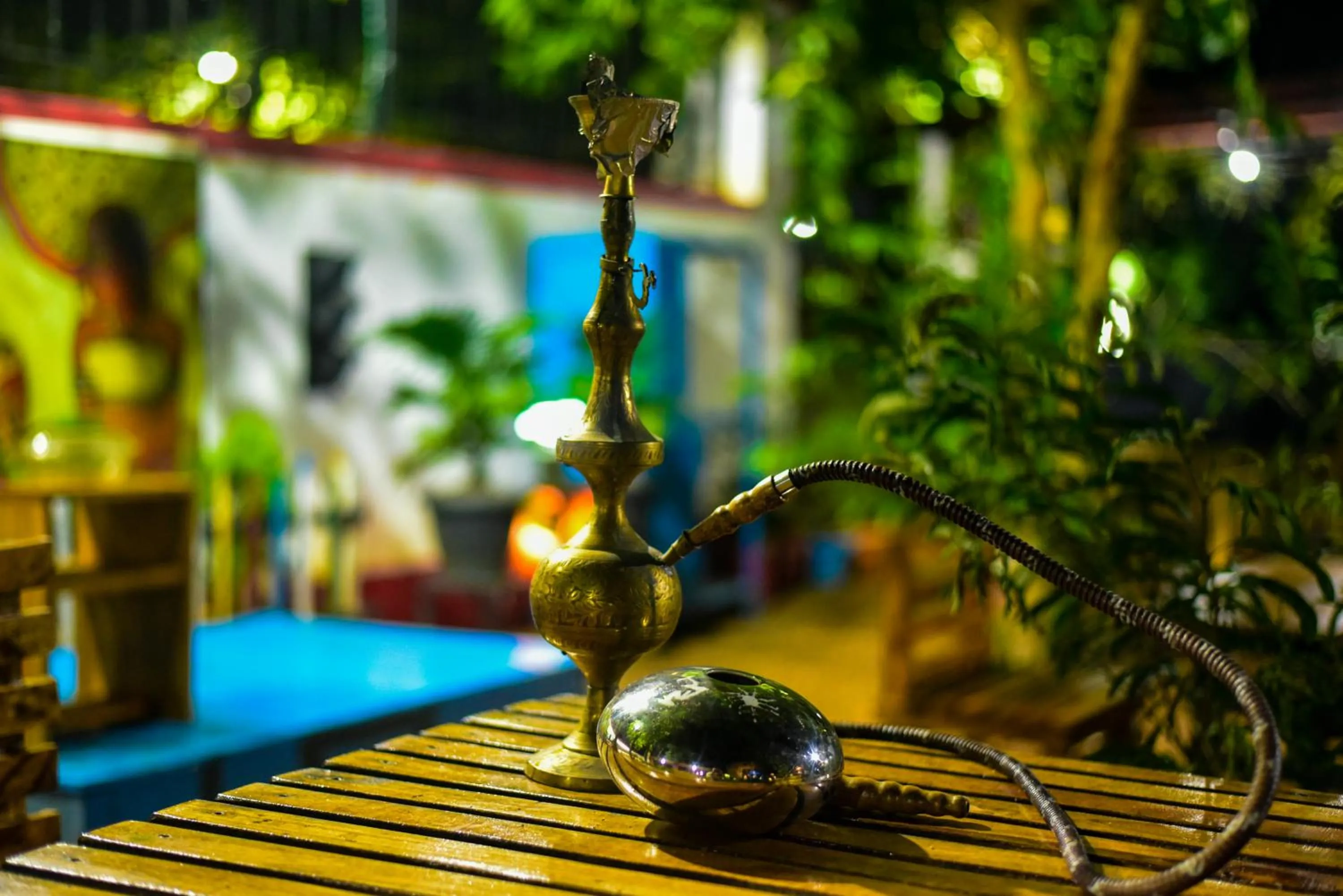 Patio in Panchobon Art Resort