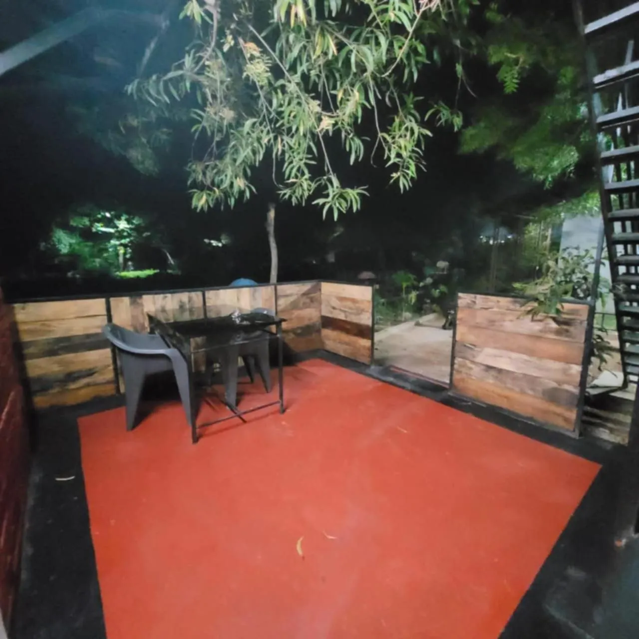 Inner courtyard view in Panchobon Art Resort