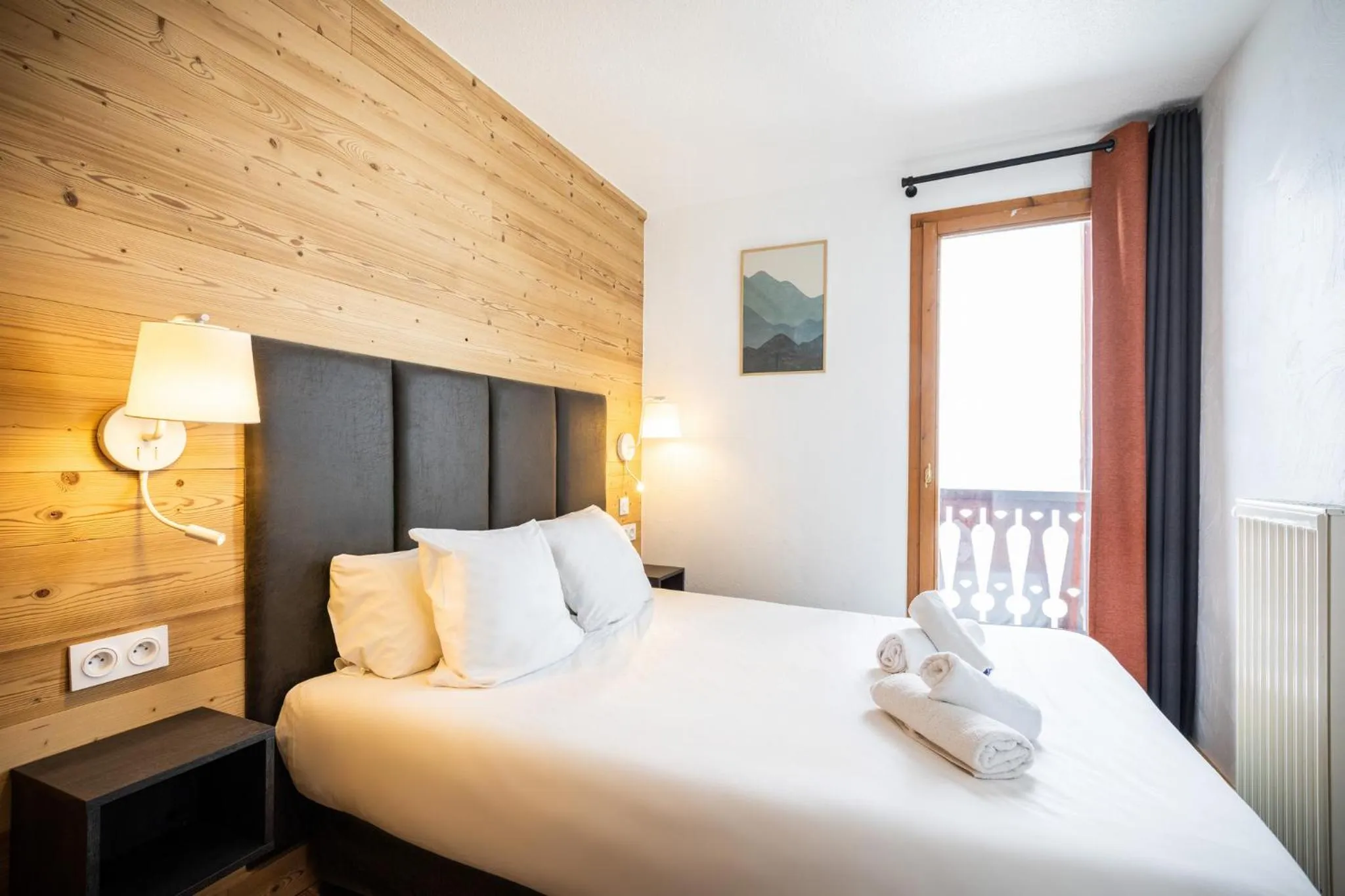 Bedroom, Bed in Résidence Les Balcons de Val Chavière