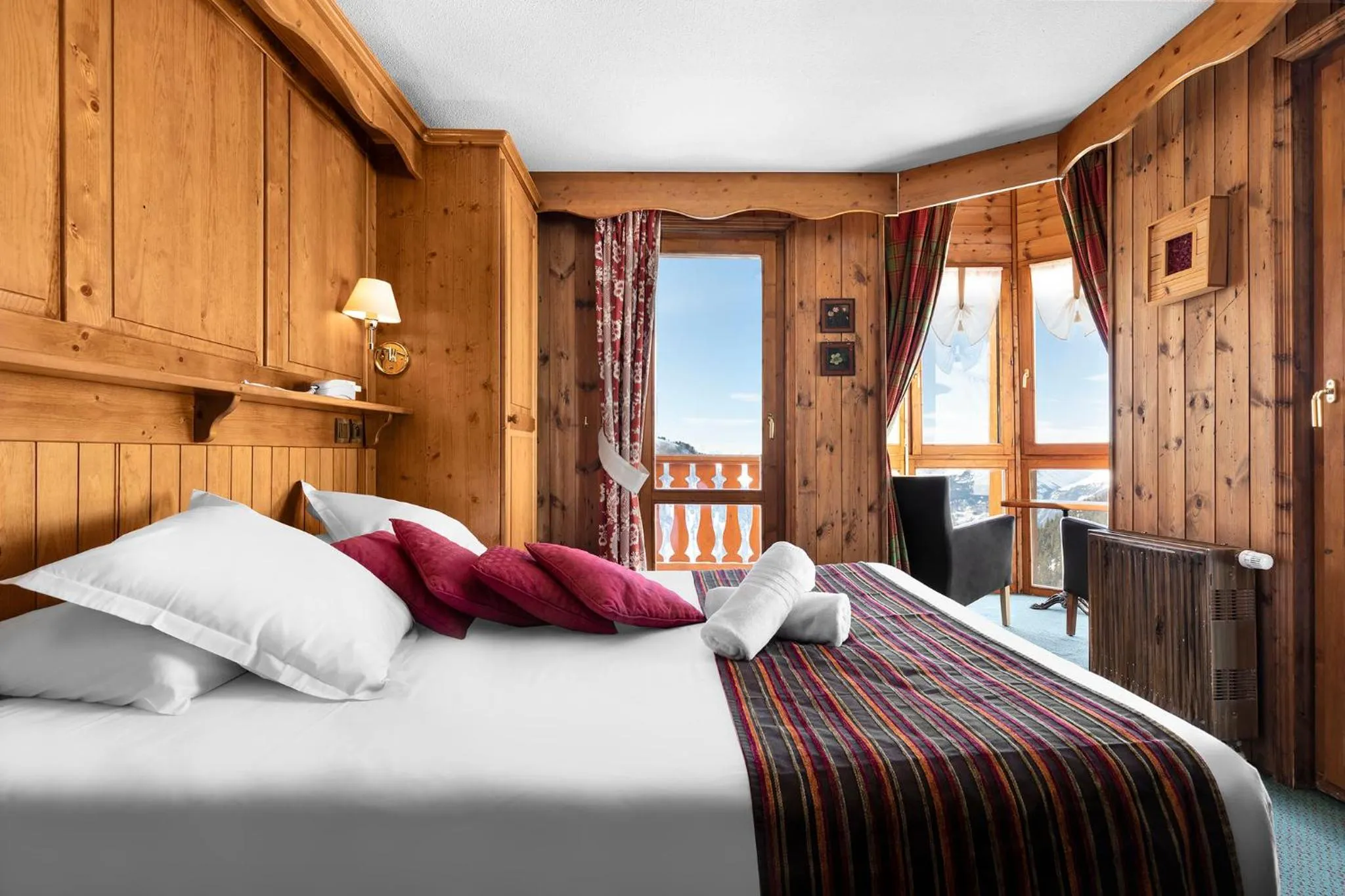 Bed in Hôtel Les Balcons Village