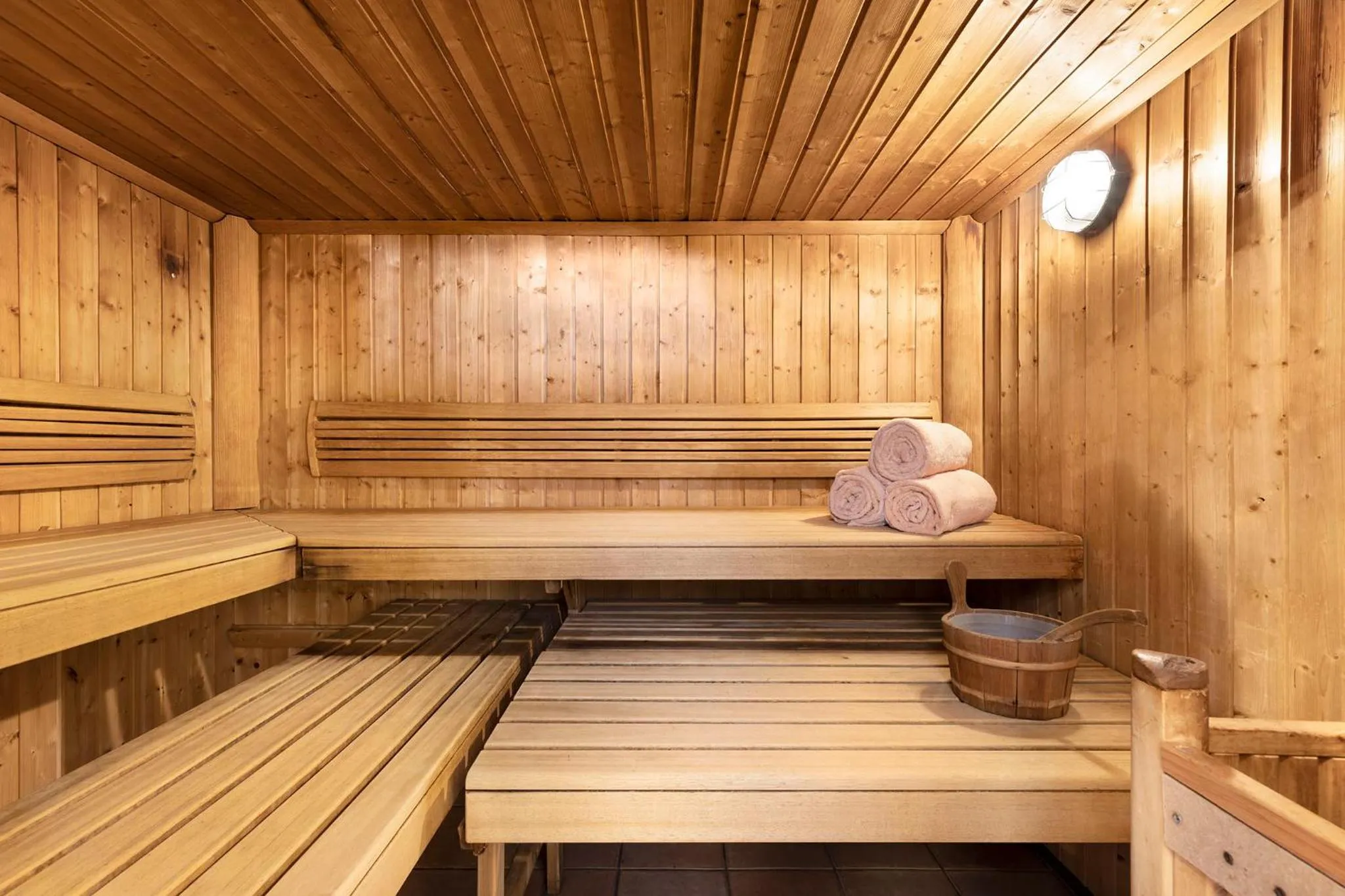 Sauna in Hôtel Les Balcons Village