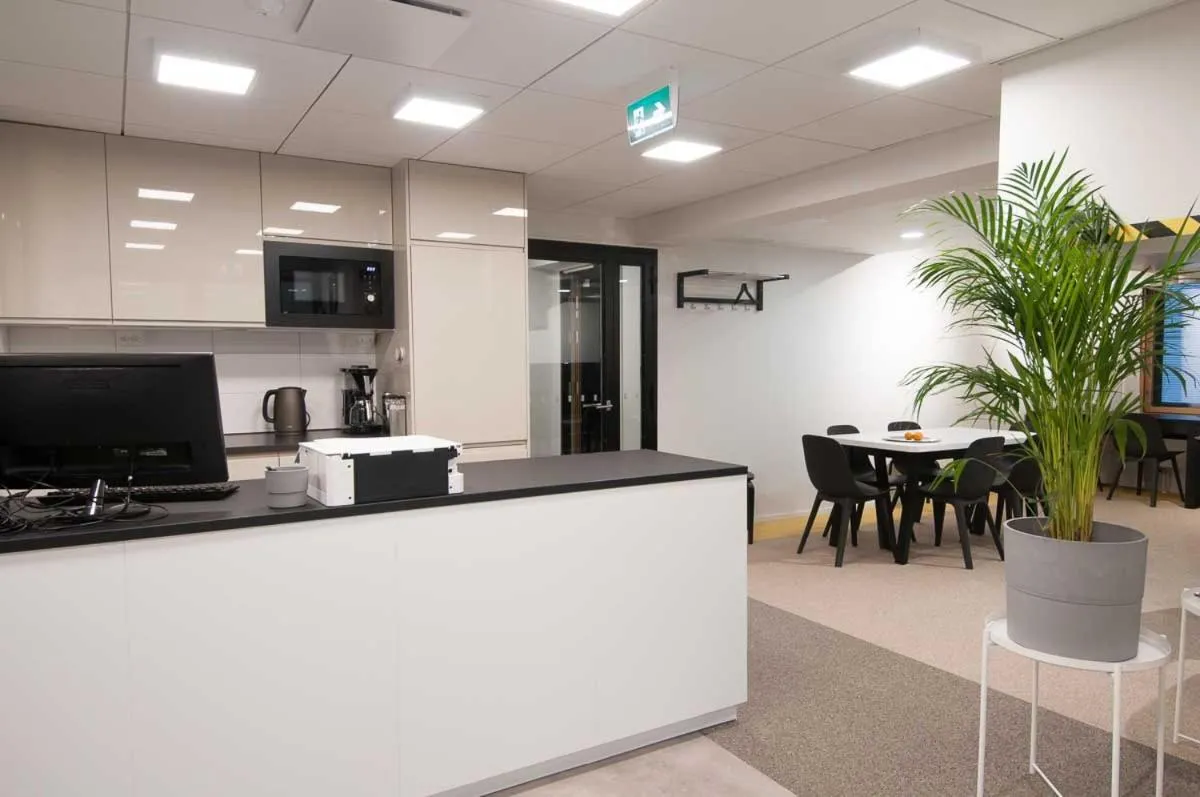 Lobby or reception in Aikatalo Hostel Helsinki