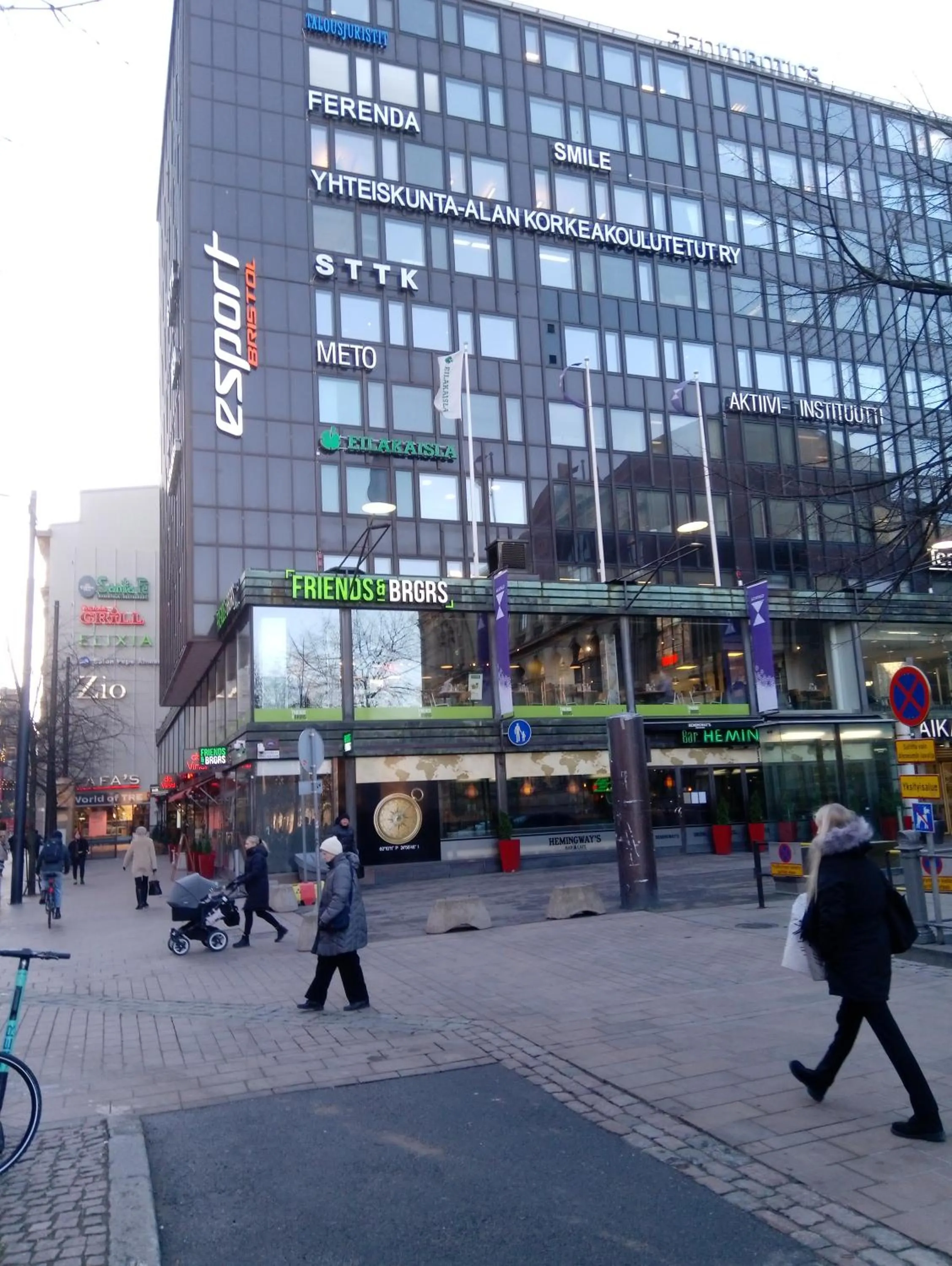 Property building in Aikatalo Hostel Helsinki