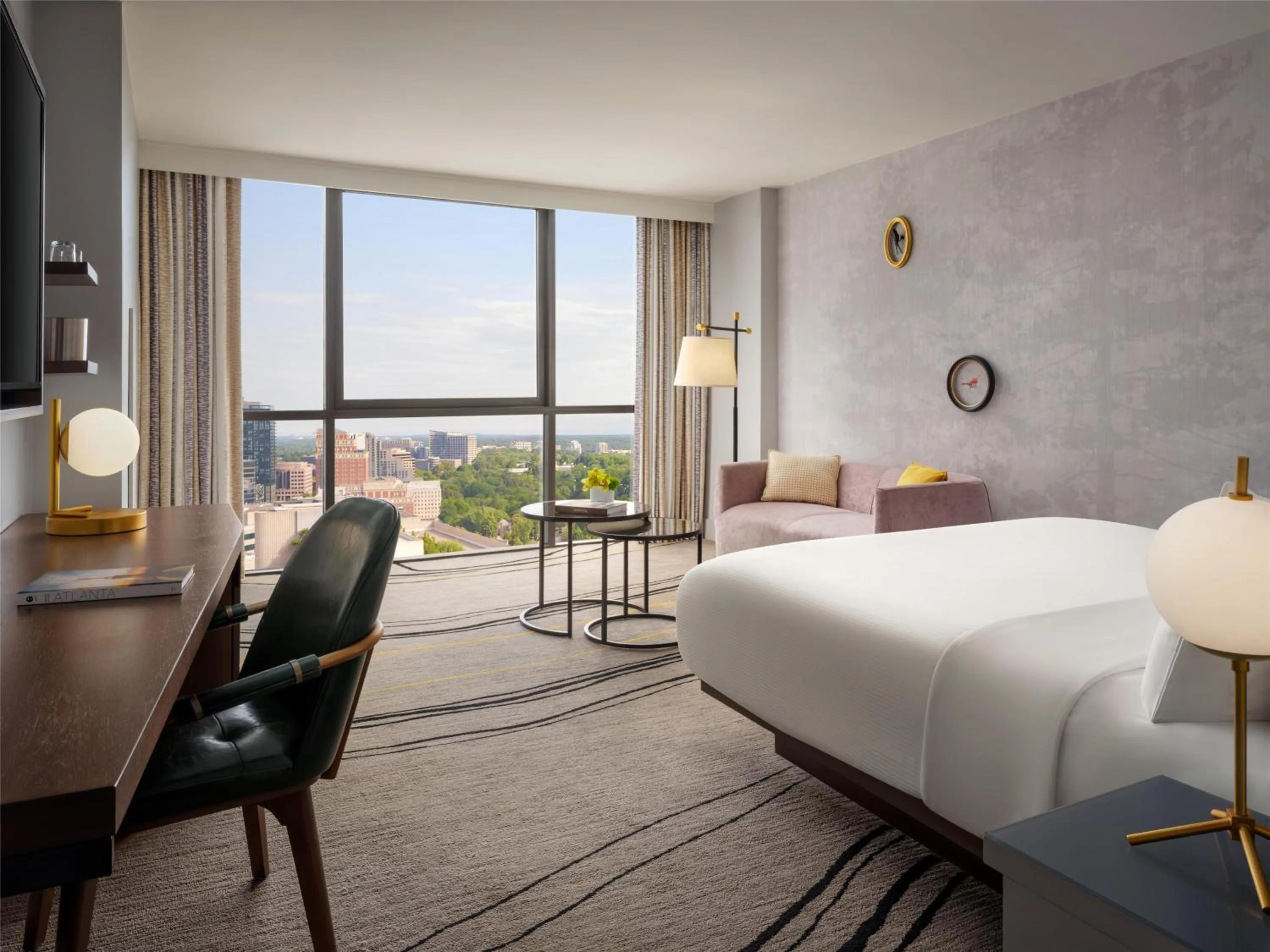 Bed in The Starling Atlanta Midtown, Curio Collection by Hilton