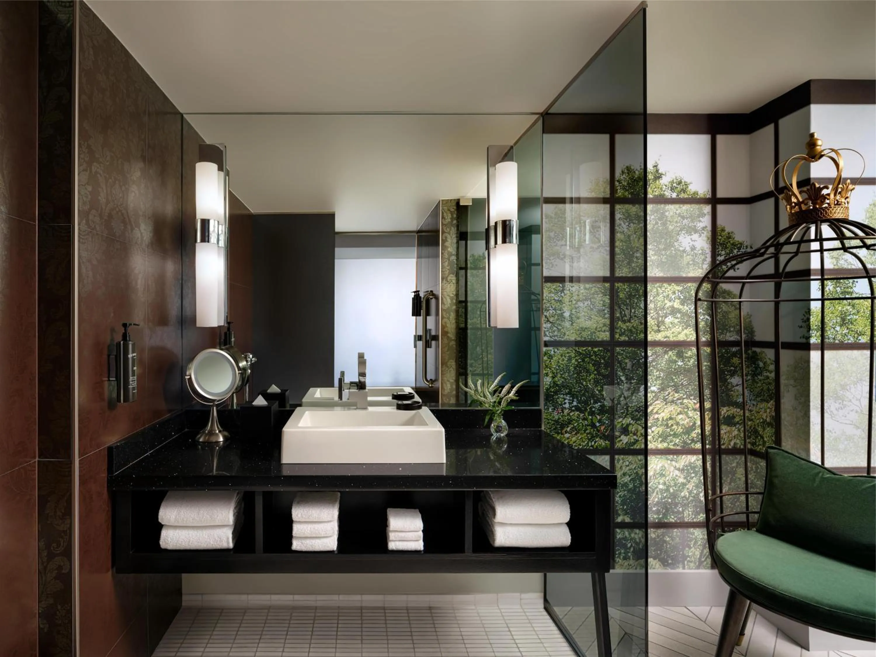 Bathroom in The Starling Atlanta Midtown, Curio Collection by Hilton