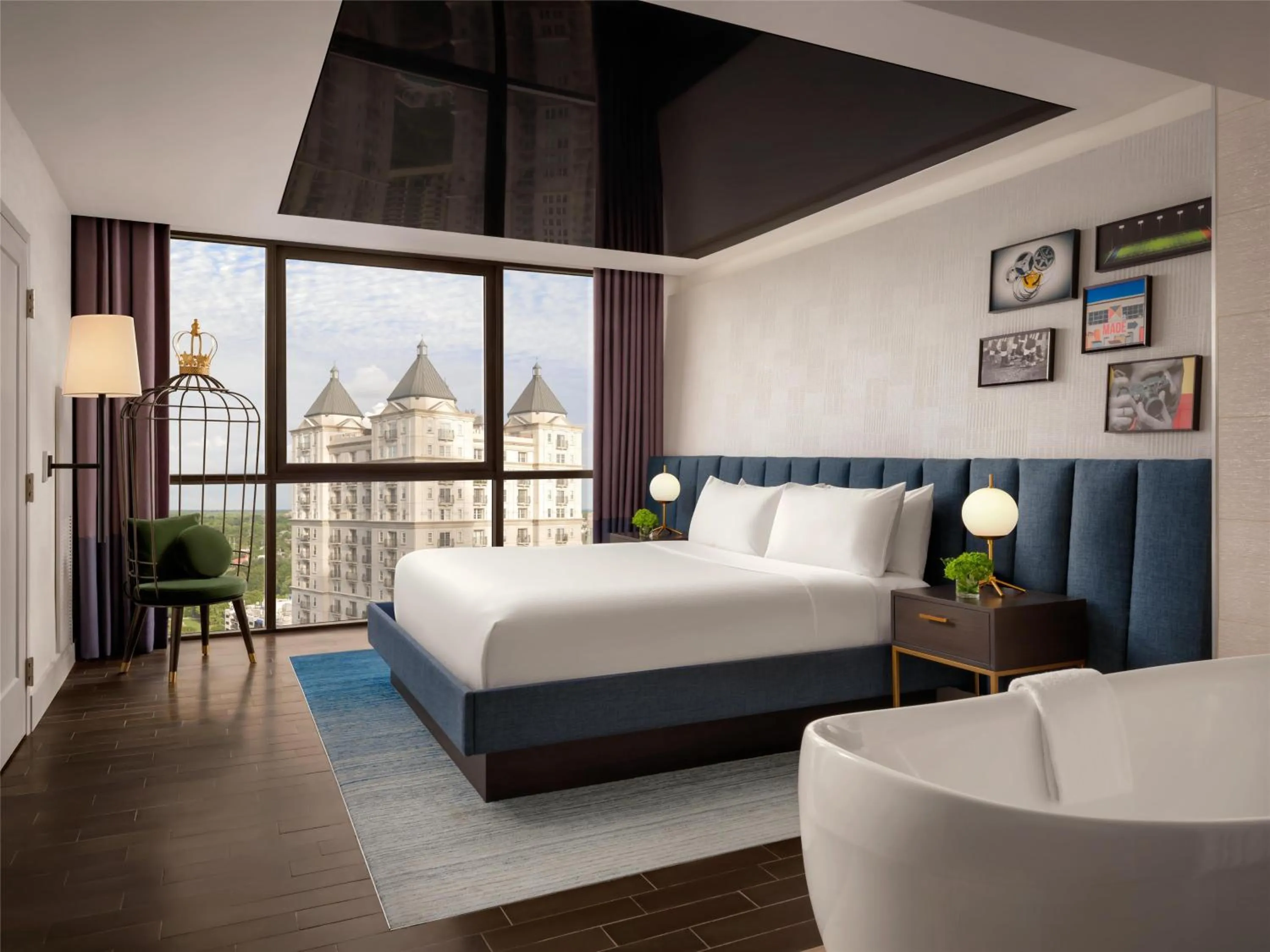 Bed in The Starling Atlanta Midtown, Curio Collection by Hilton