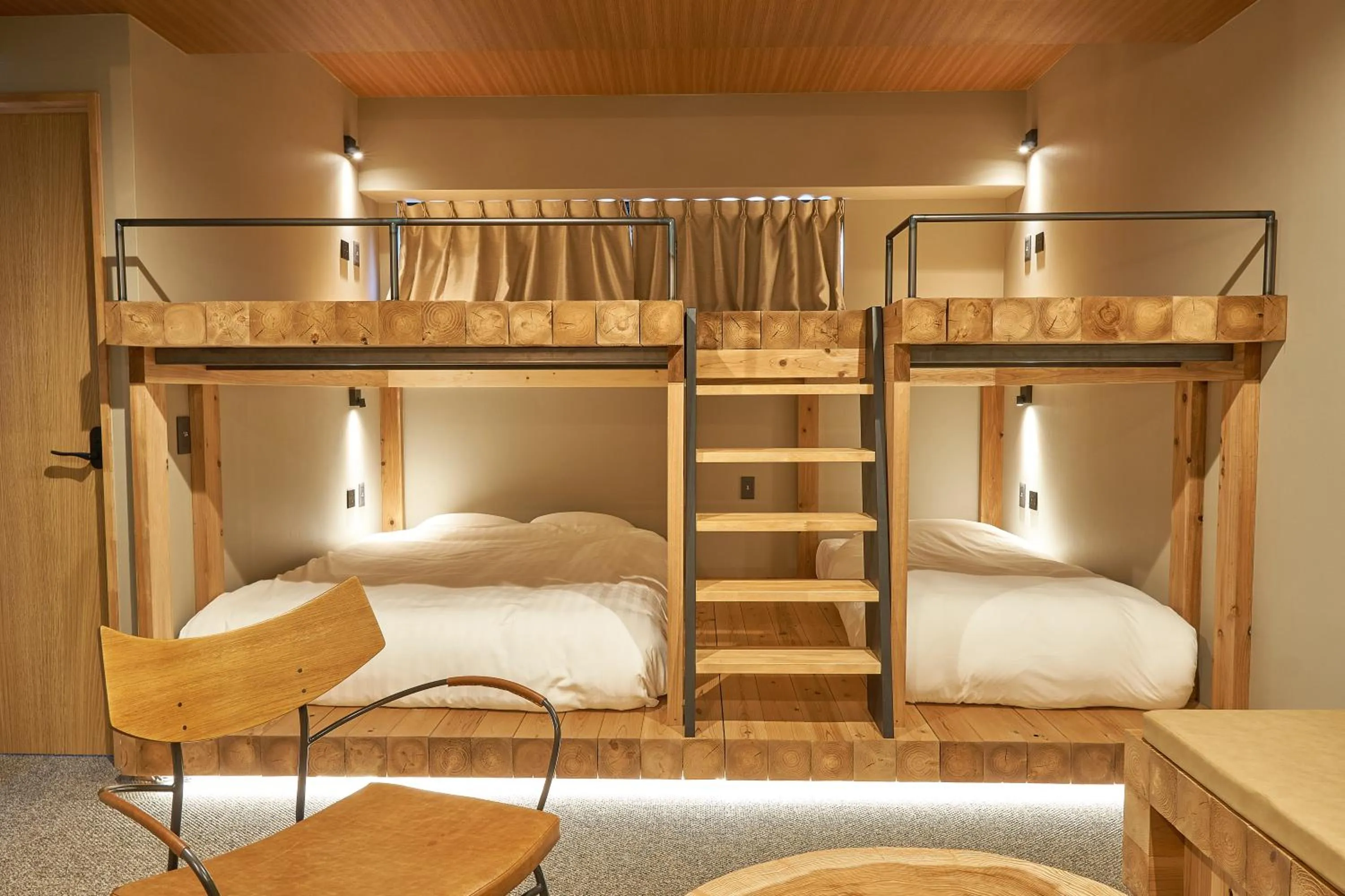 Bedroom, Bed in mizuka Daimyo 7 - unmanned hotel -