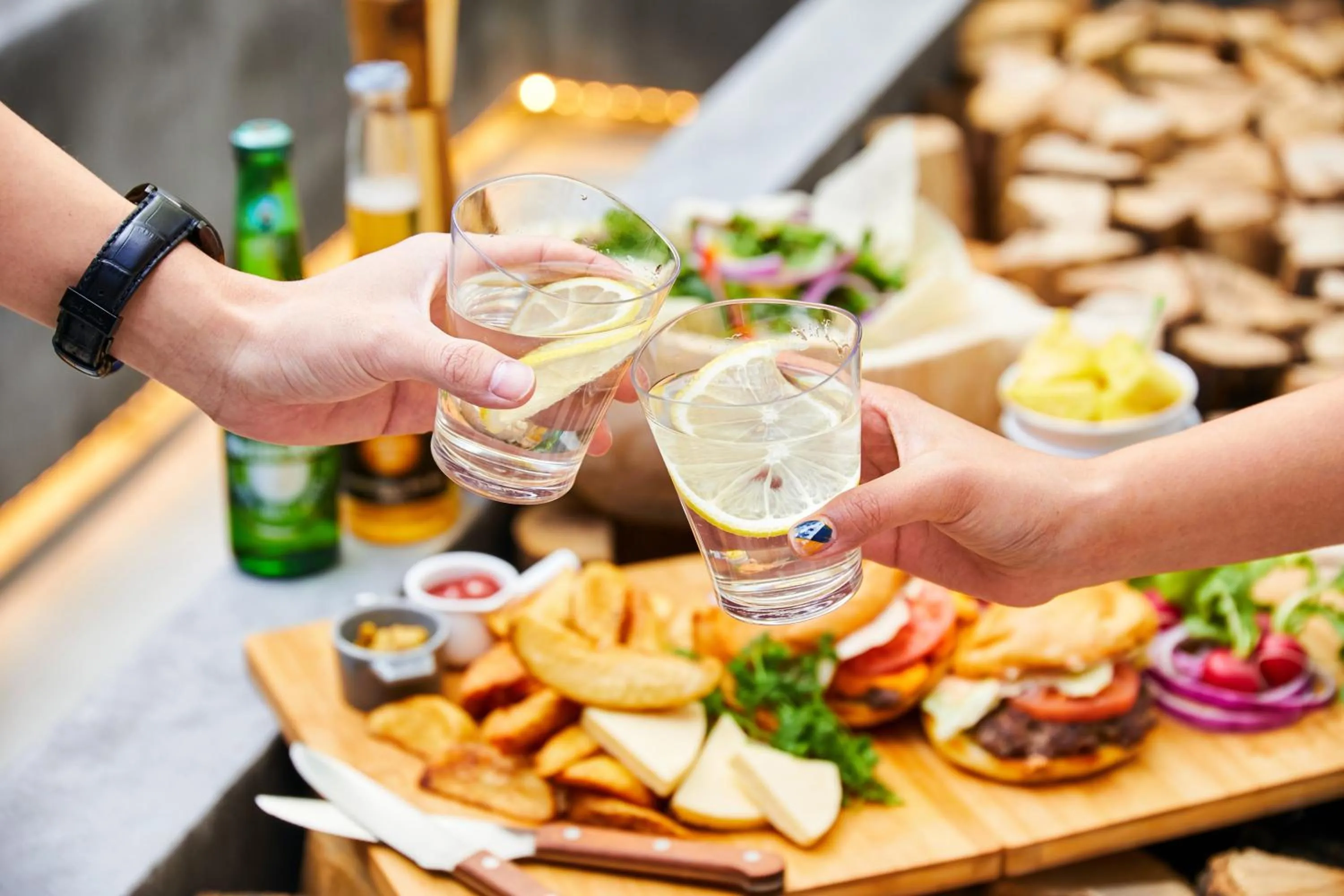 BBQ facilities in mizuka Daimyo 7 - unmanned hotel -