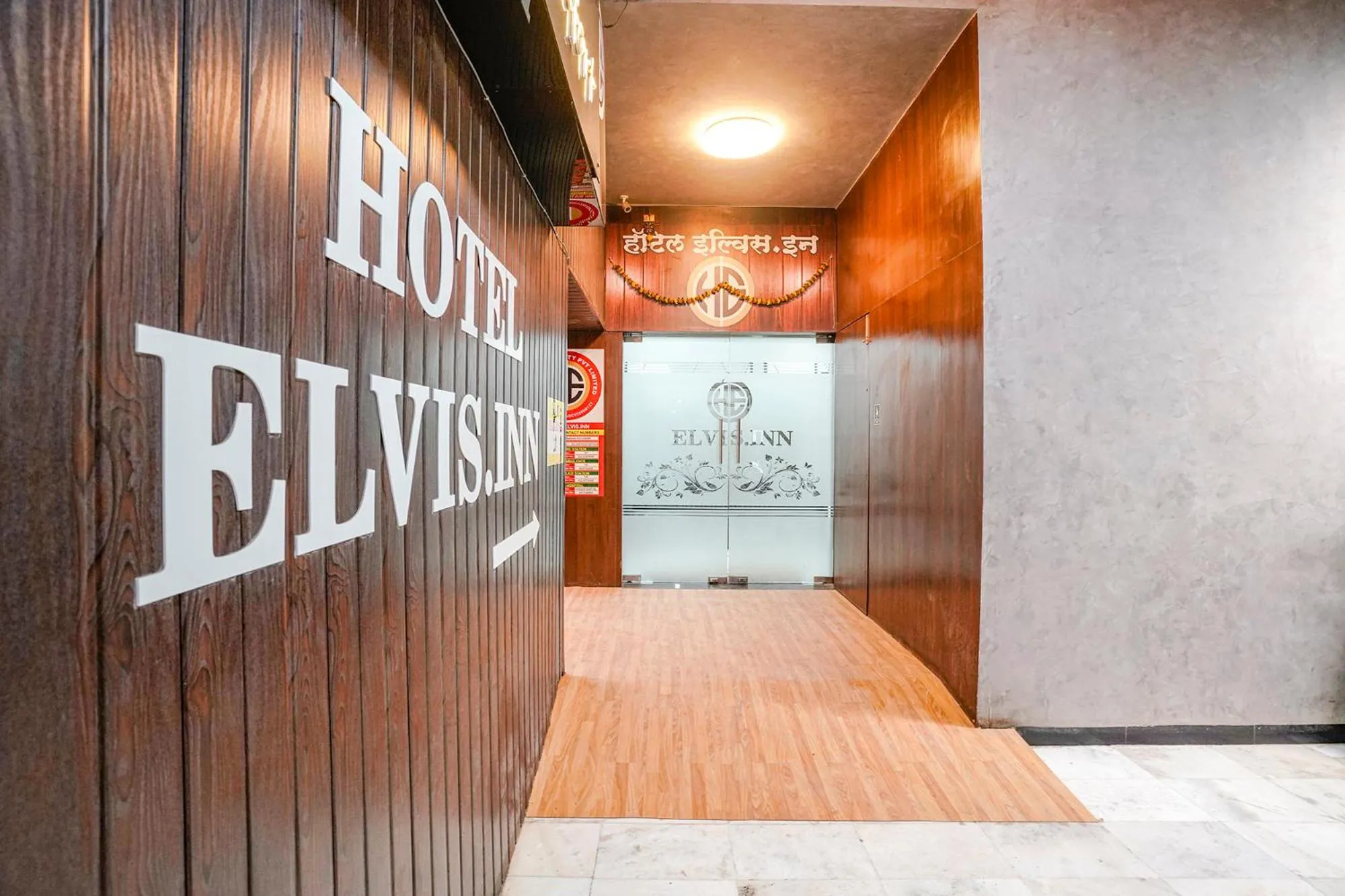 Facade/entrance in FabHotel Elvis Inn - Nr Mumbai International Airport