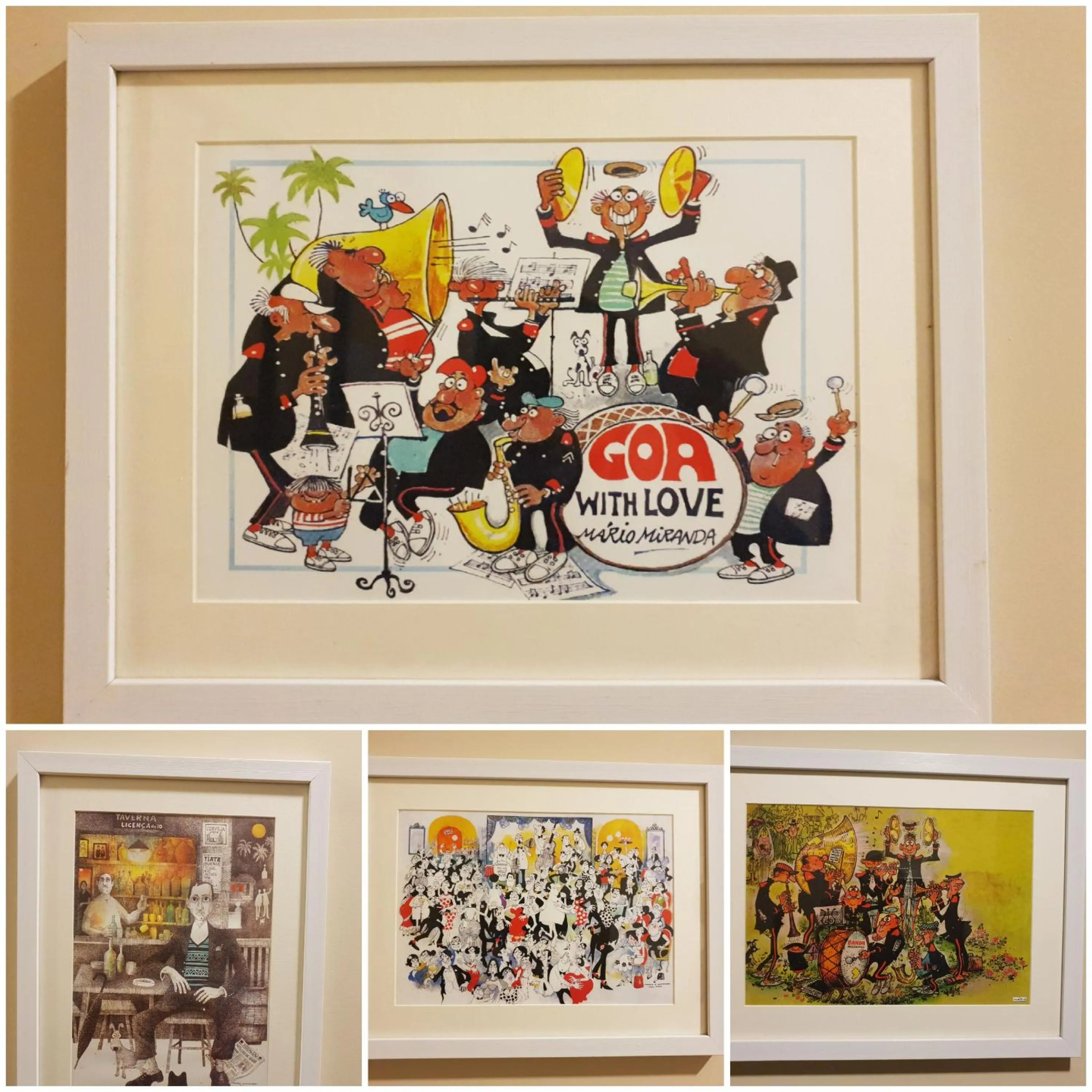 Decorative detail in Celebrations - Vagator - Goa