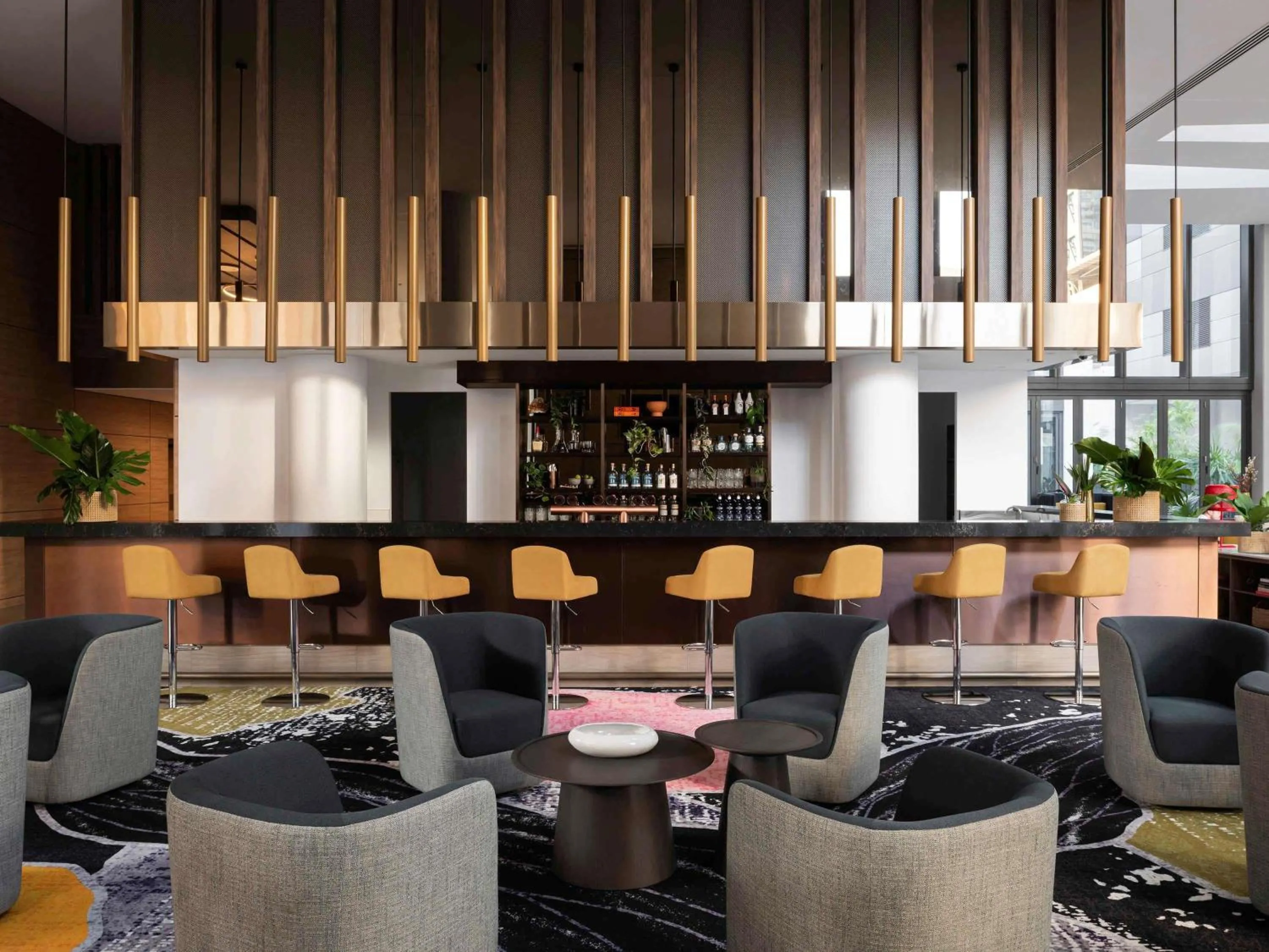 Lounge or bar in Novotel Perth Murray Street