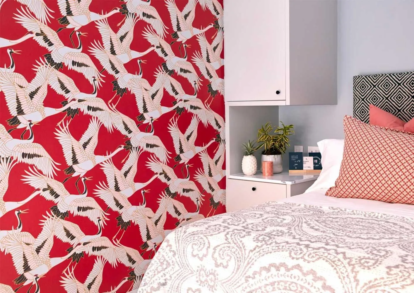 Bed in Pineapple House Boutique Hotel