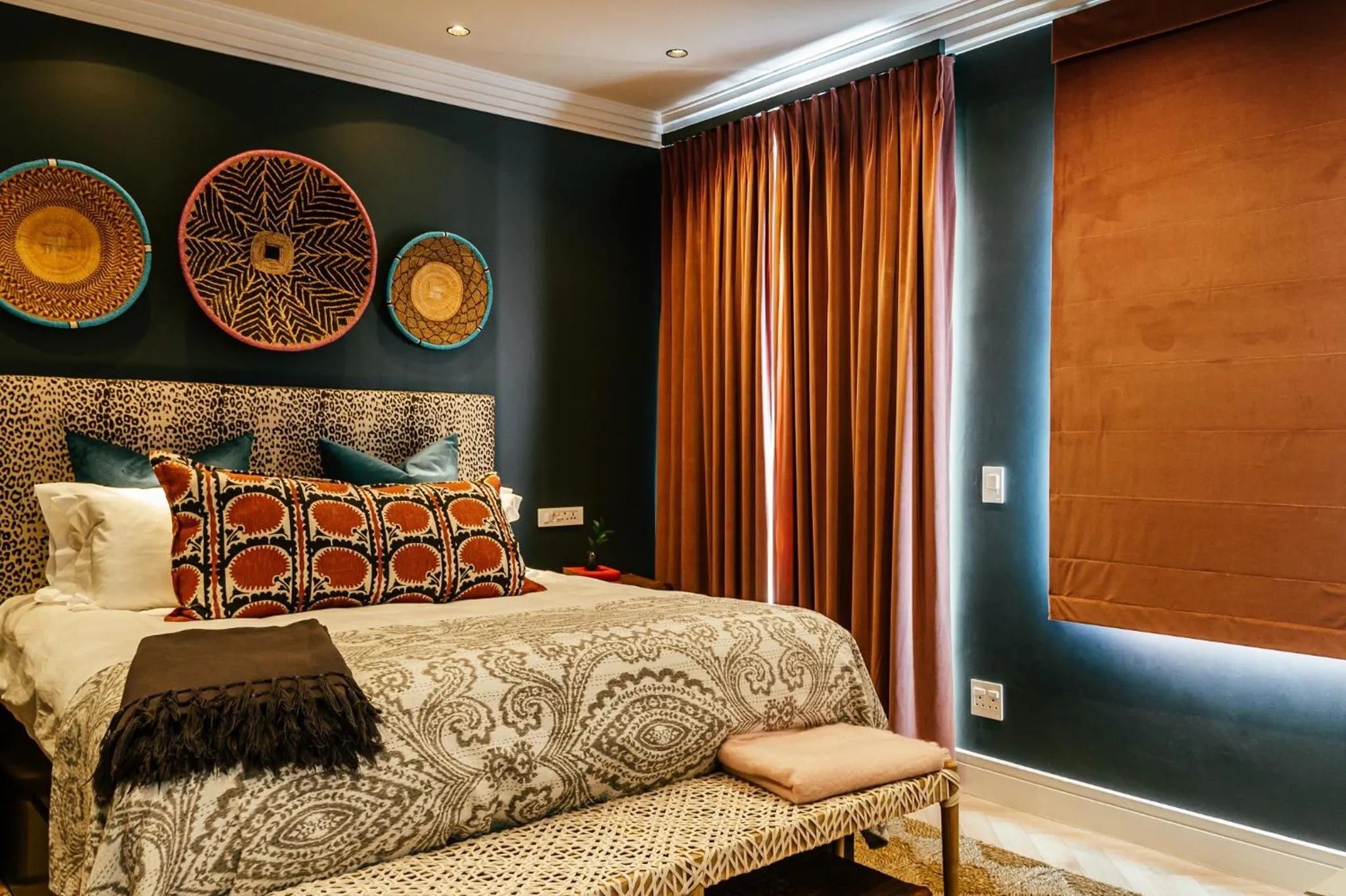 Bed in Pineapple House Boutique Hotel