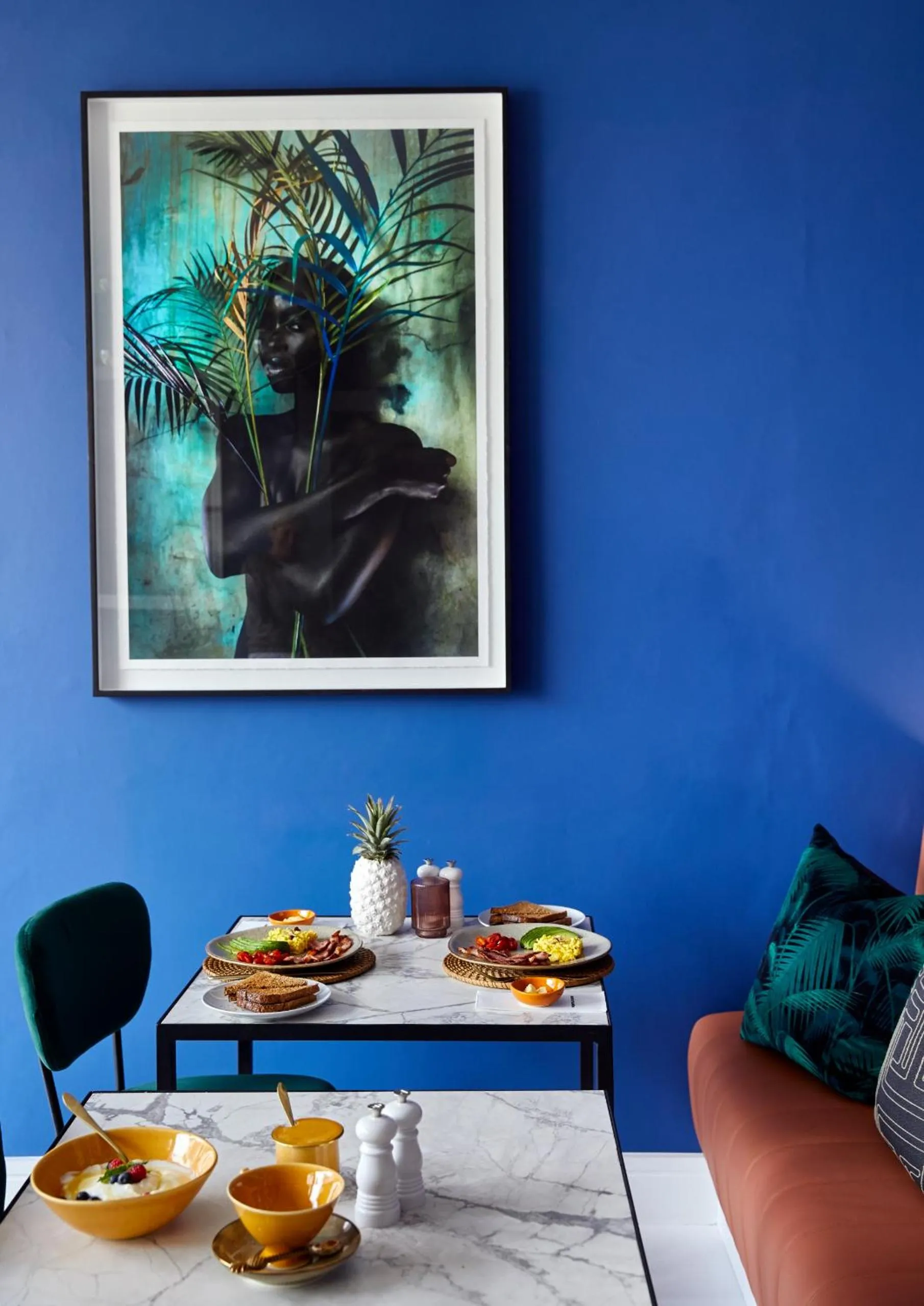 Buffet breakfast in Pineapple House Boutique Hotel