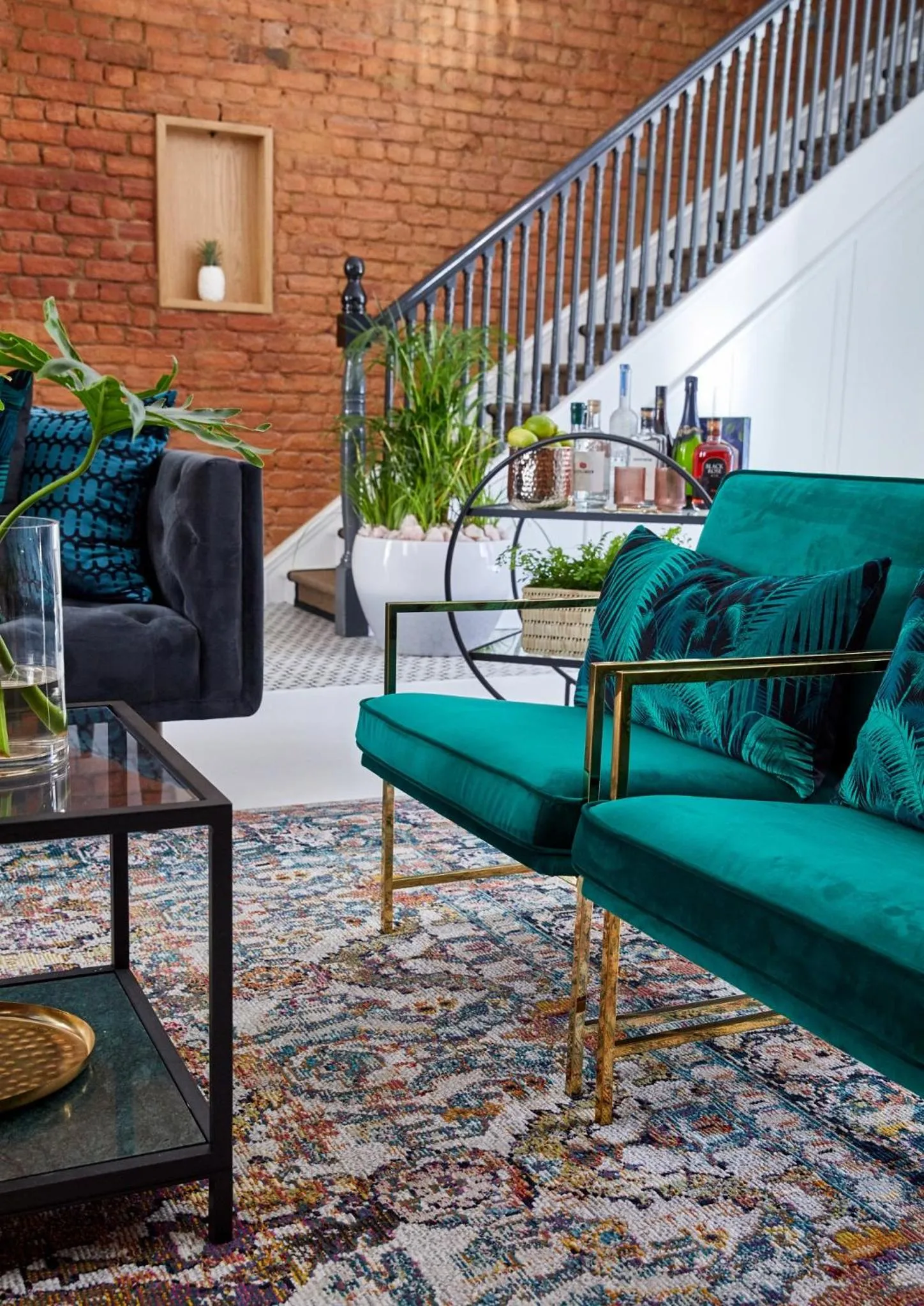 Living room in Pineapple House Boutique Hotel