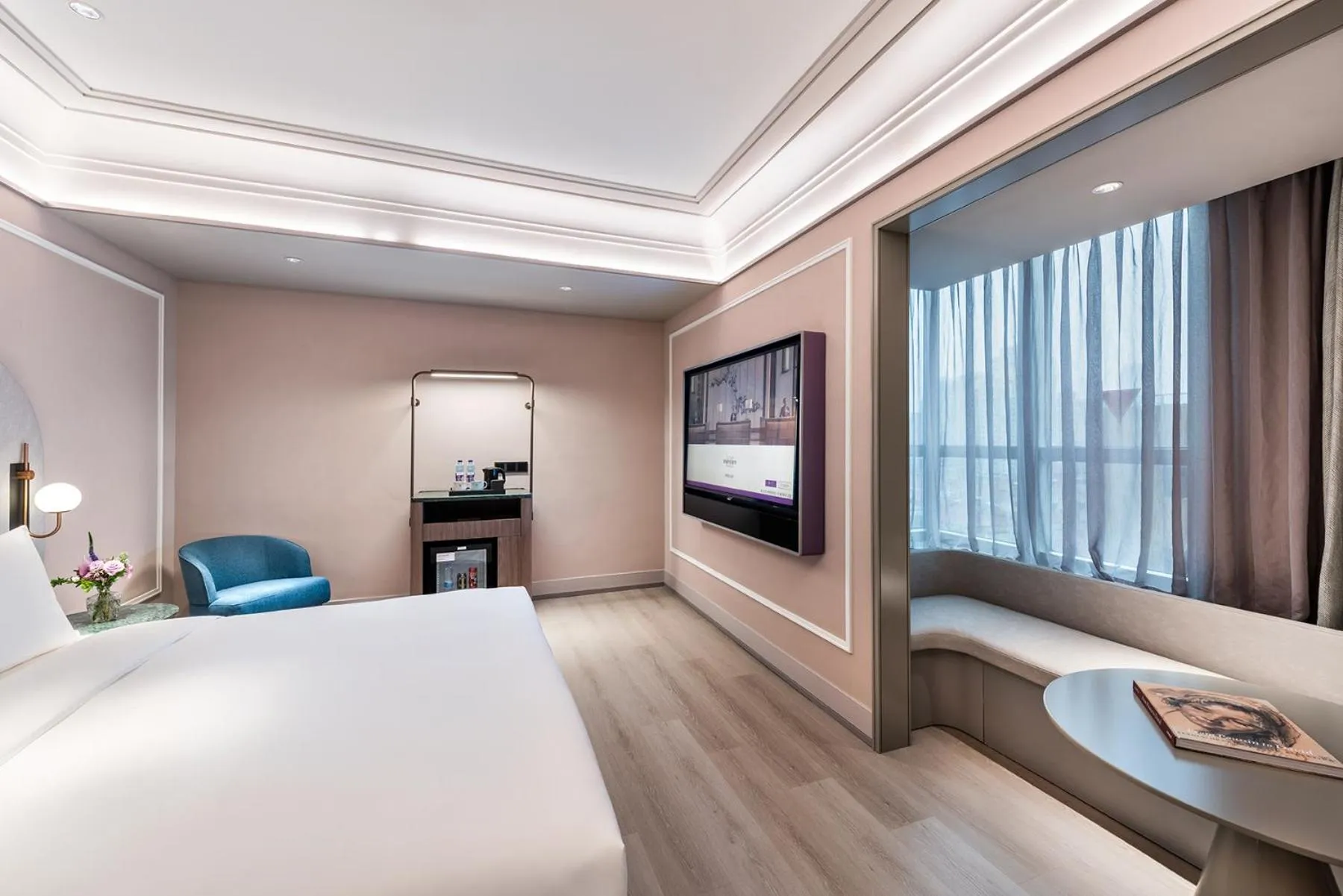 Bed in Mercure Nanjing Downtown