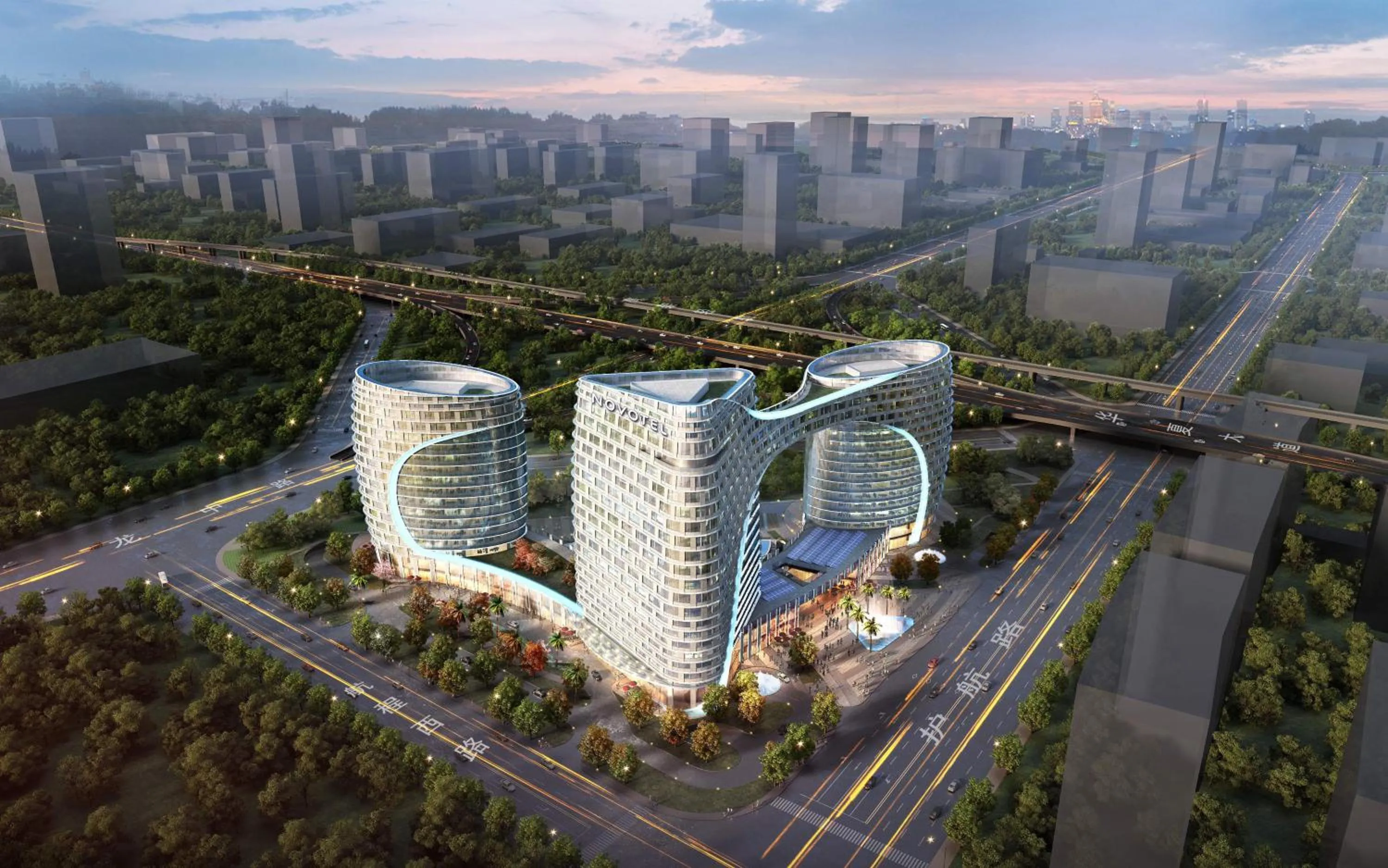 Property building in Novotel Zhengzhou Airport
