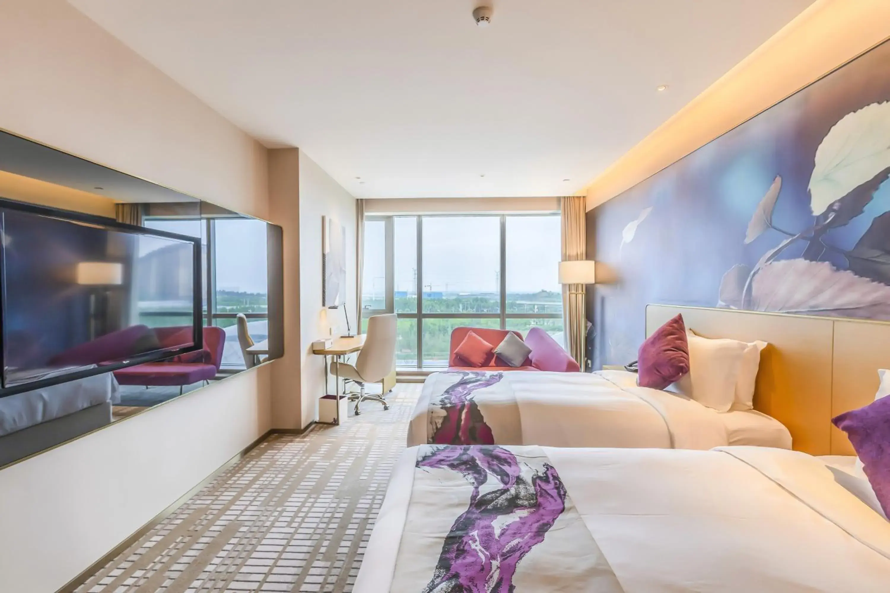 Superior Twin Room in Novotel Zhengzhou Airport Superior Twin Room in Novotel Zhengzhou Airport