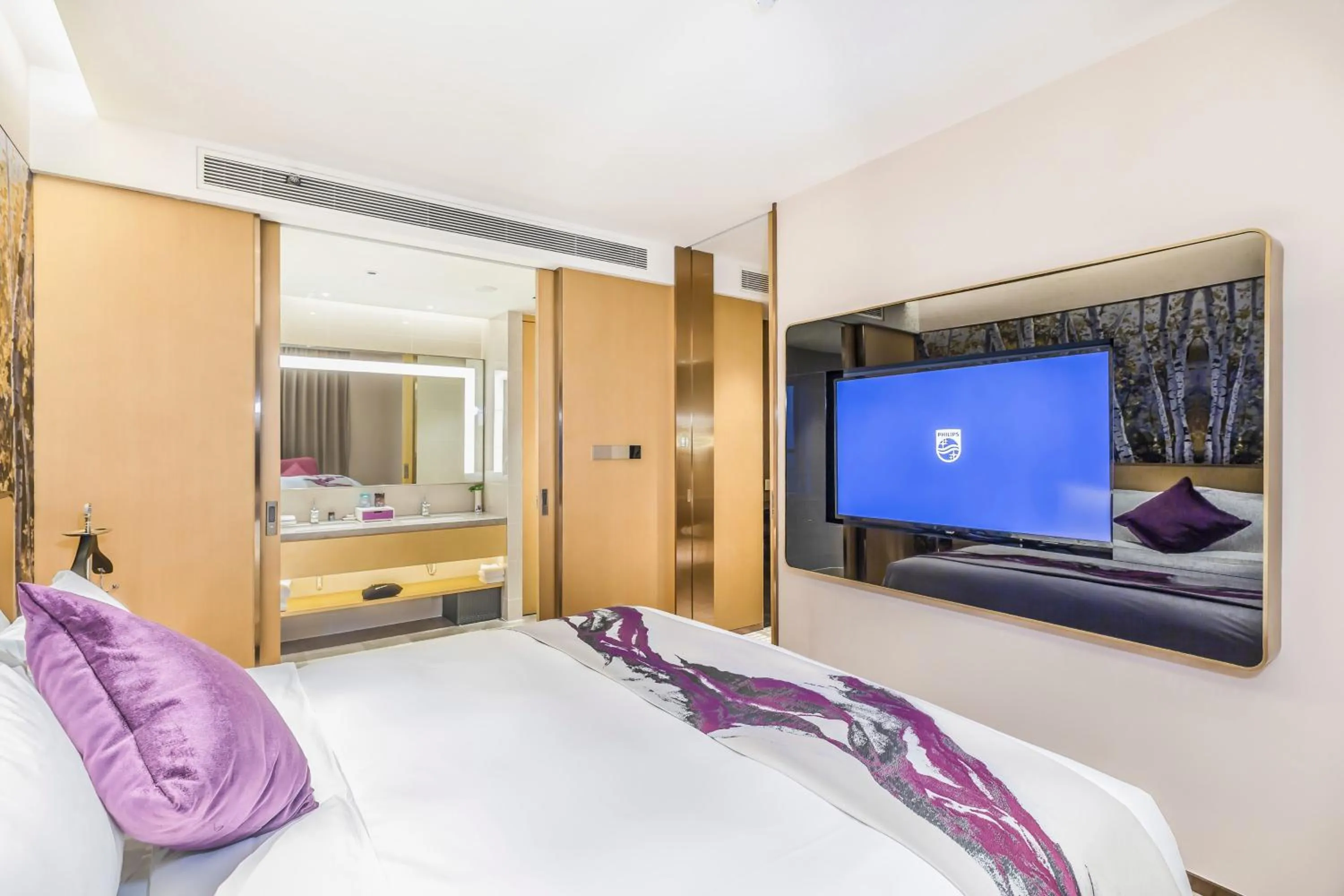 Bed in Novotel Zhengzhou Airport