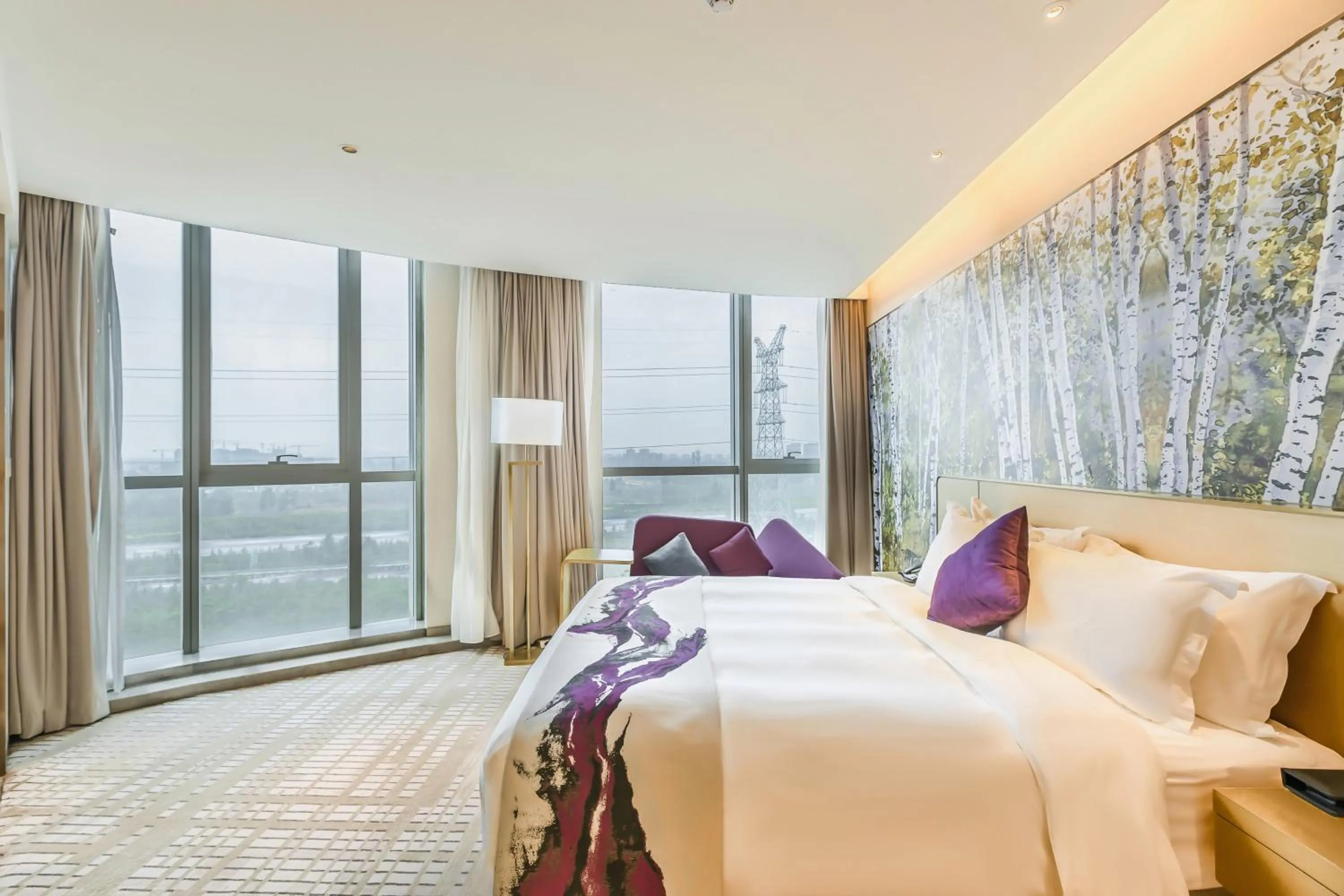 Bed in Novotel Zhengzhou Airport