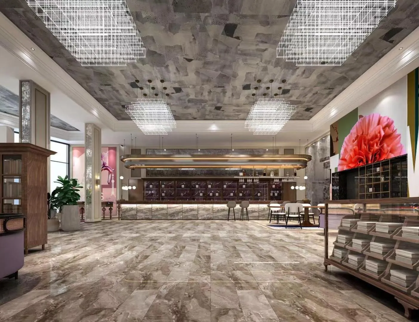 Communal lounge/ TV room in Mercure Shenzhen Sports Center Hotel