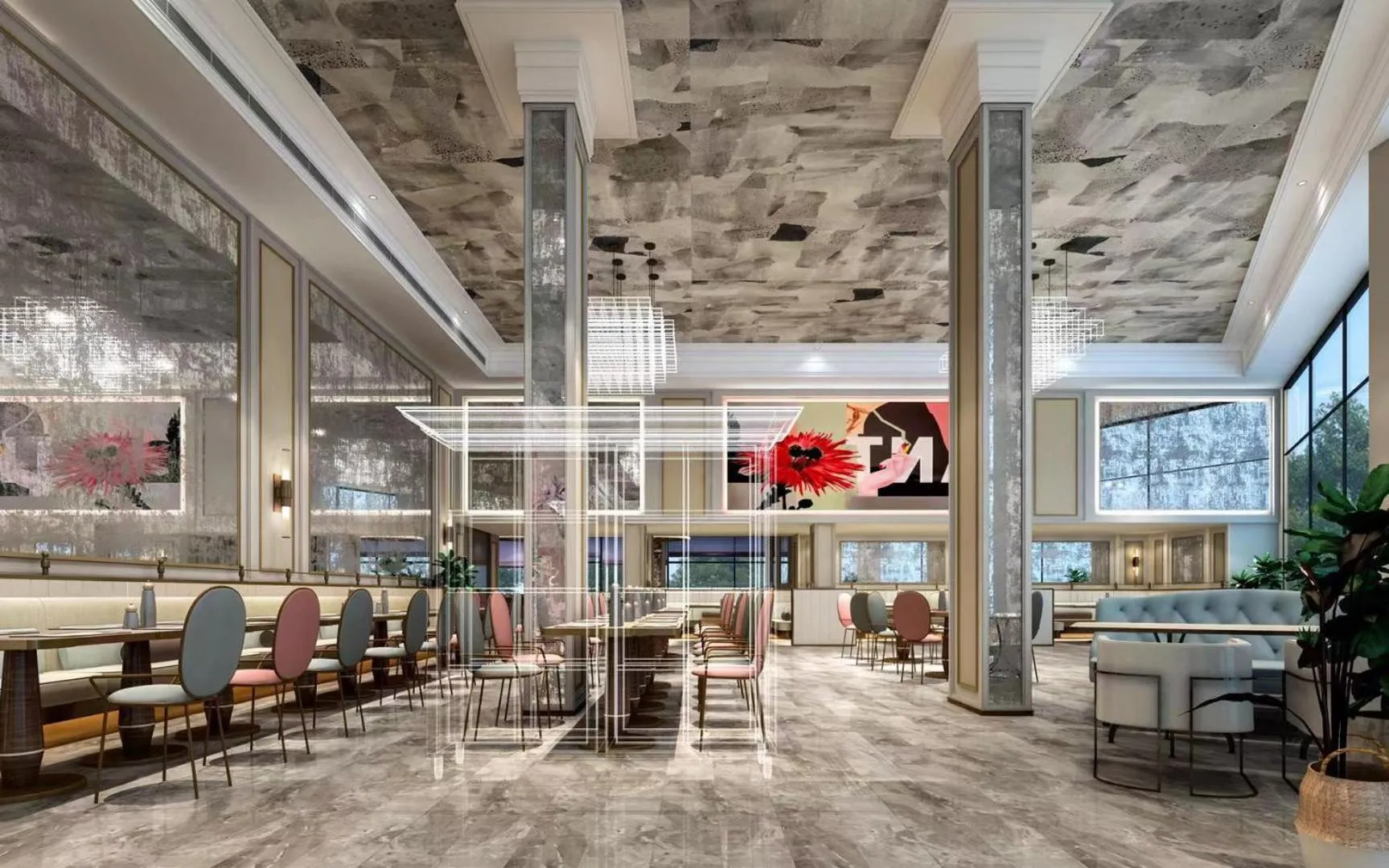 Seating area in Mercure Shenzhen Sports Center Hotel