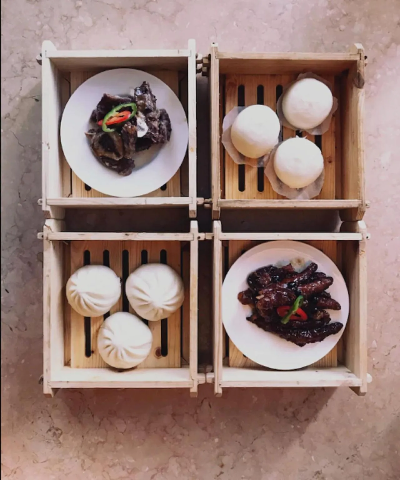 Asian breakfast in Mercure Shenzhen Sports Center Hotel