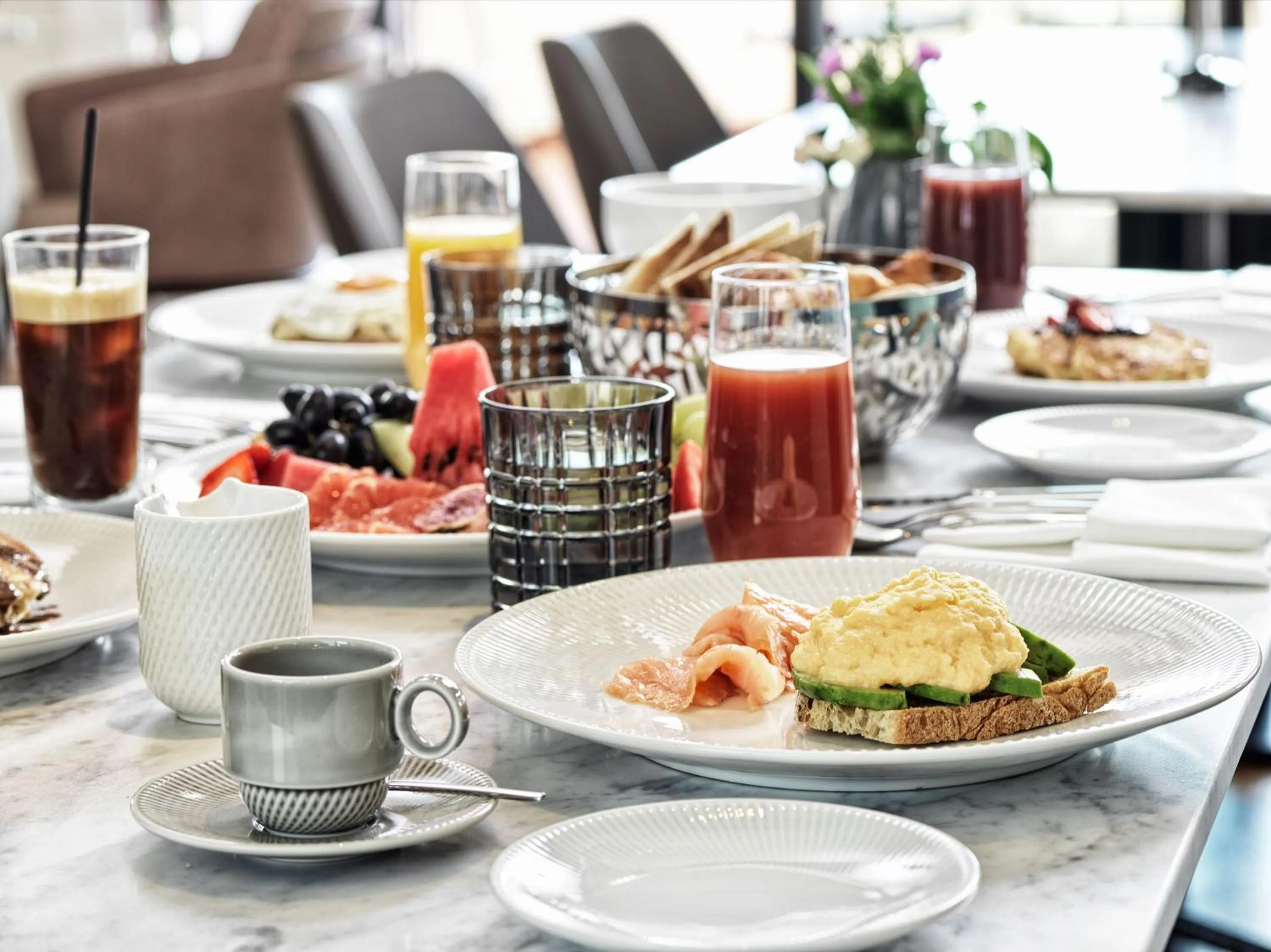 Breakfast in Athens Capital Center Hotel - MGallery Collection