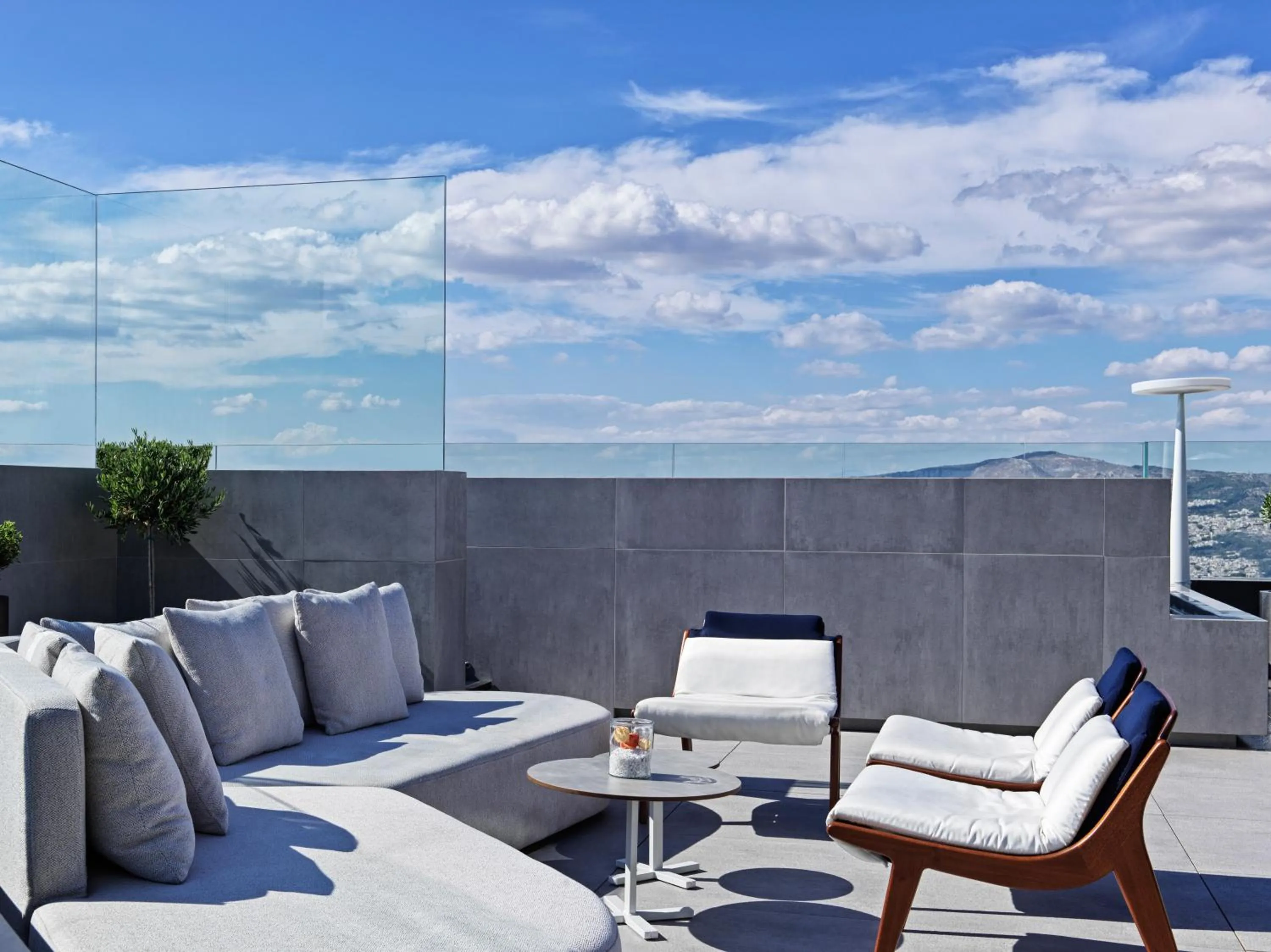 Balcony/Terrace in Athens Capital Center Hotel - MGallery Collection
