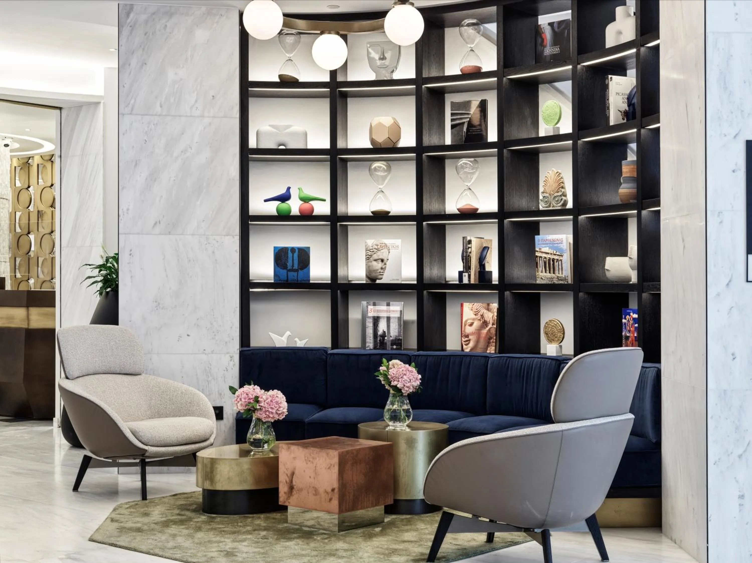 Lobby or reception in Athens Capital Center Hotel - MGallery Collection