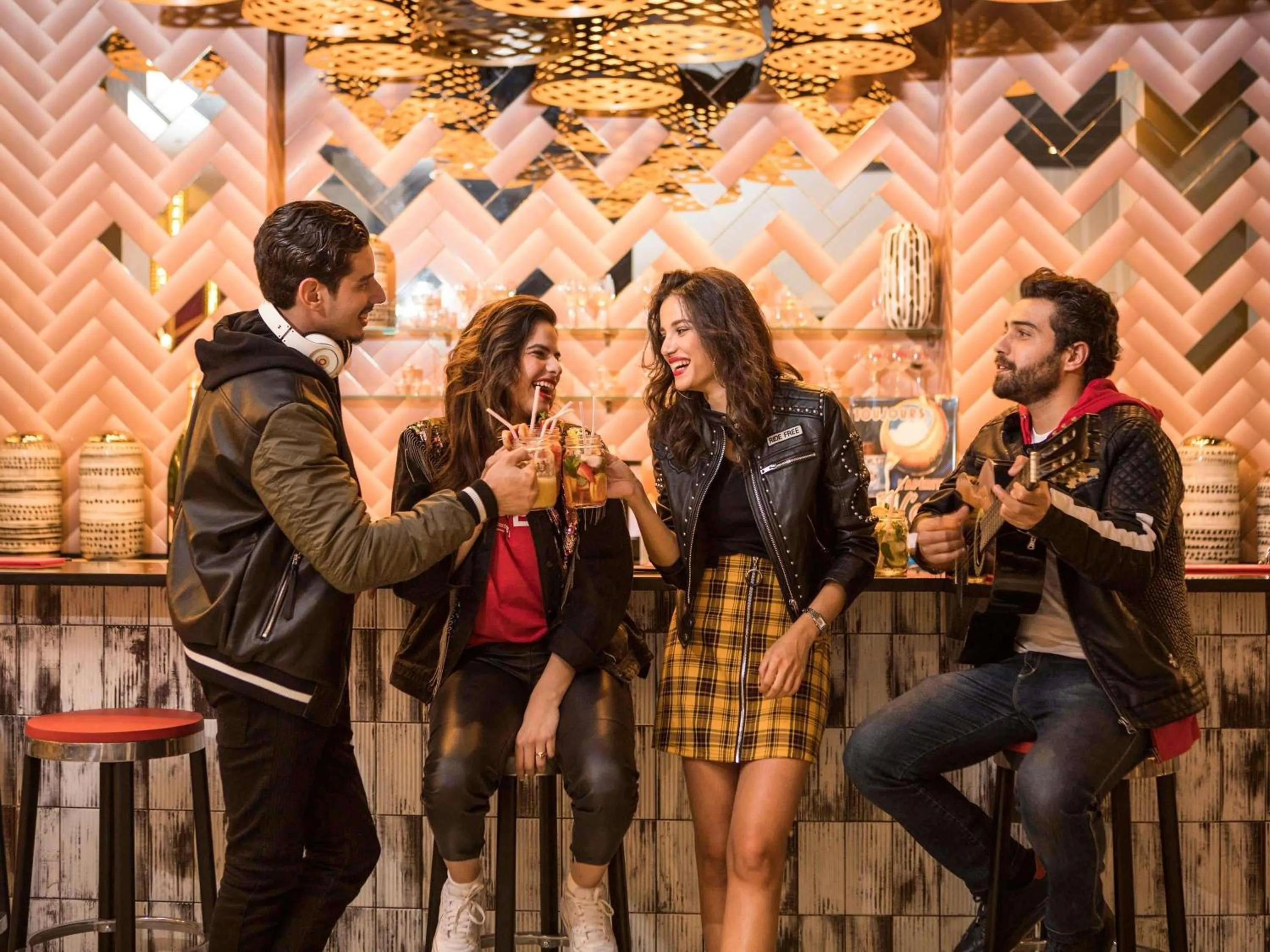 Lounge or bar in Ibis Abdelmoumen Casa Centre