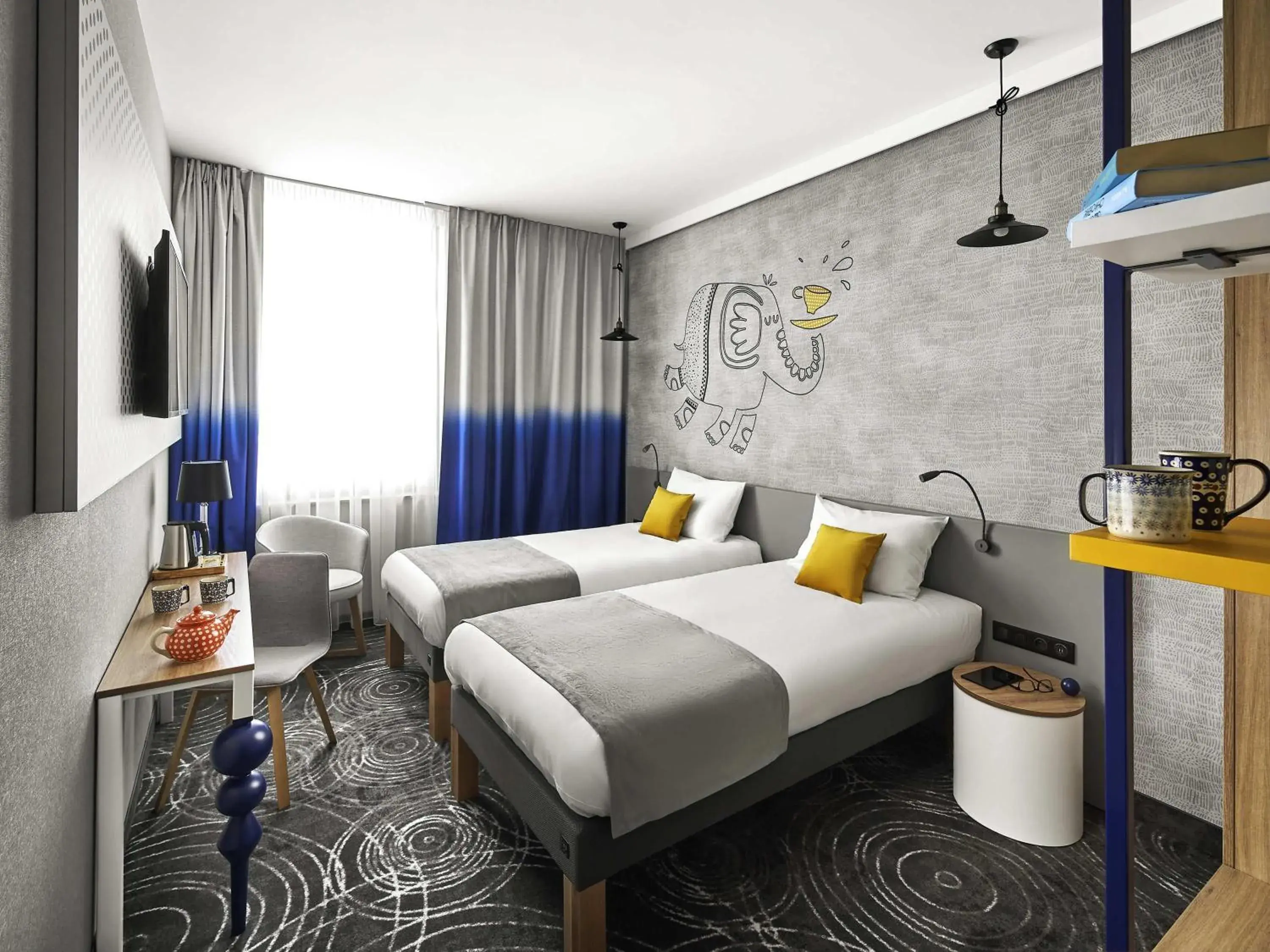 Standard Twin Room - single occupancy in ibis styles Bolesławiec Standard Twin Room - single occupancy in ibis styles Bolesławiec