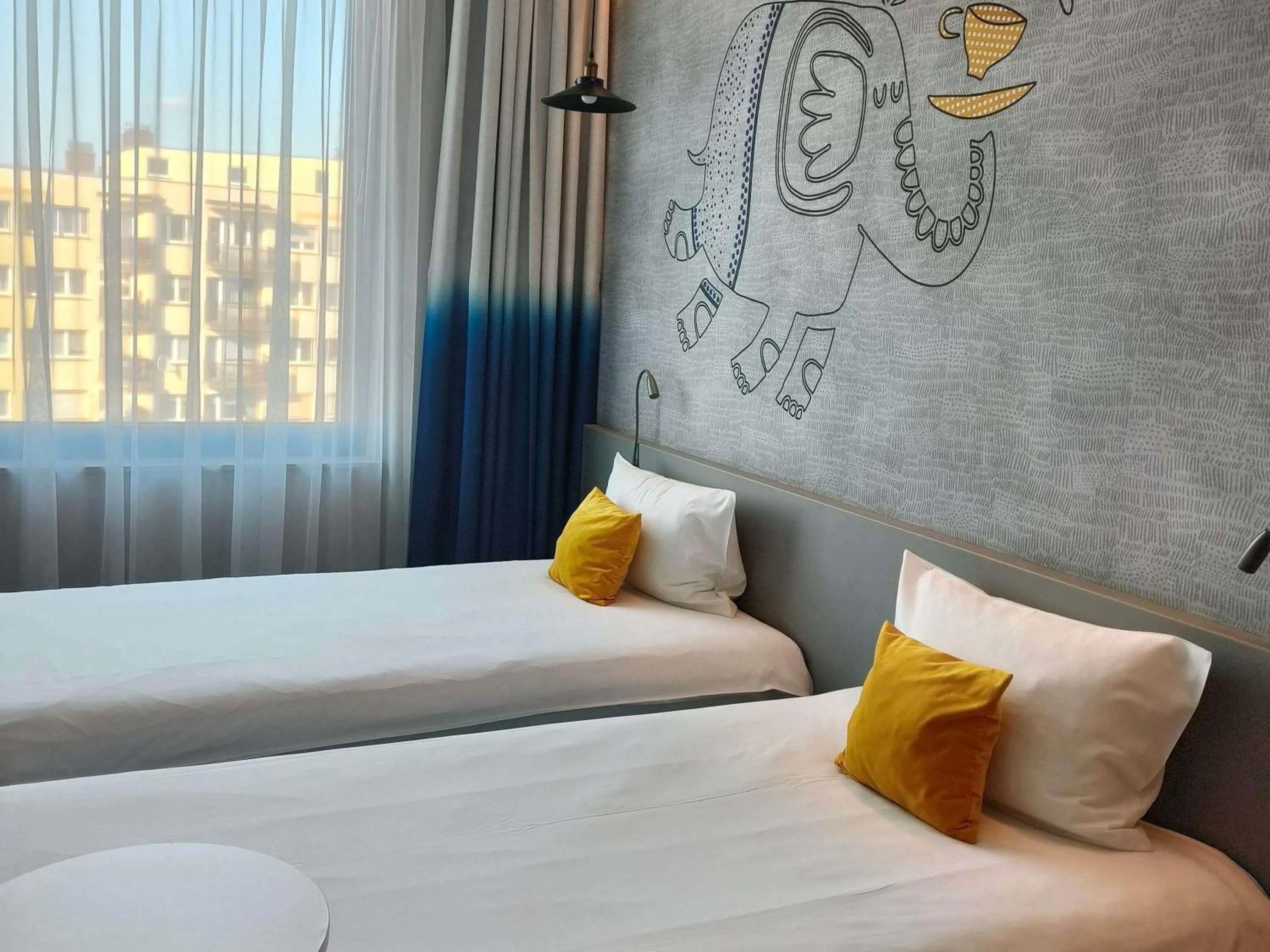 Bedroom, Bed in ibis styles Bolesławiec