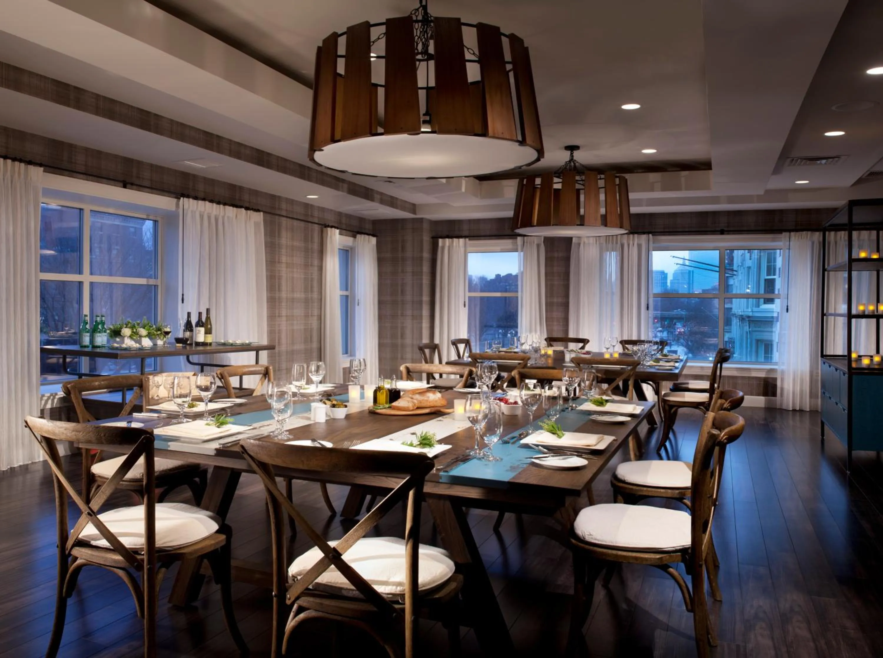 Dining area in Hotel Commonwealth