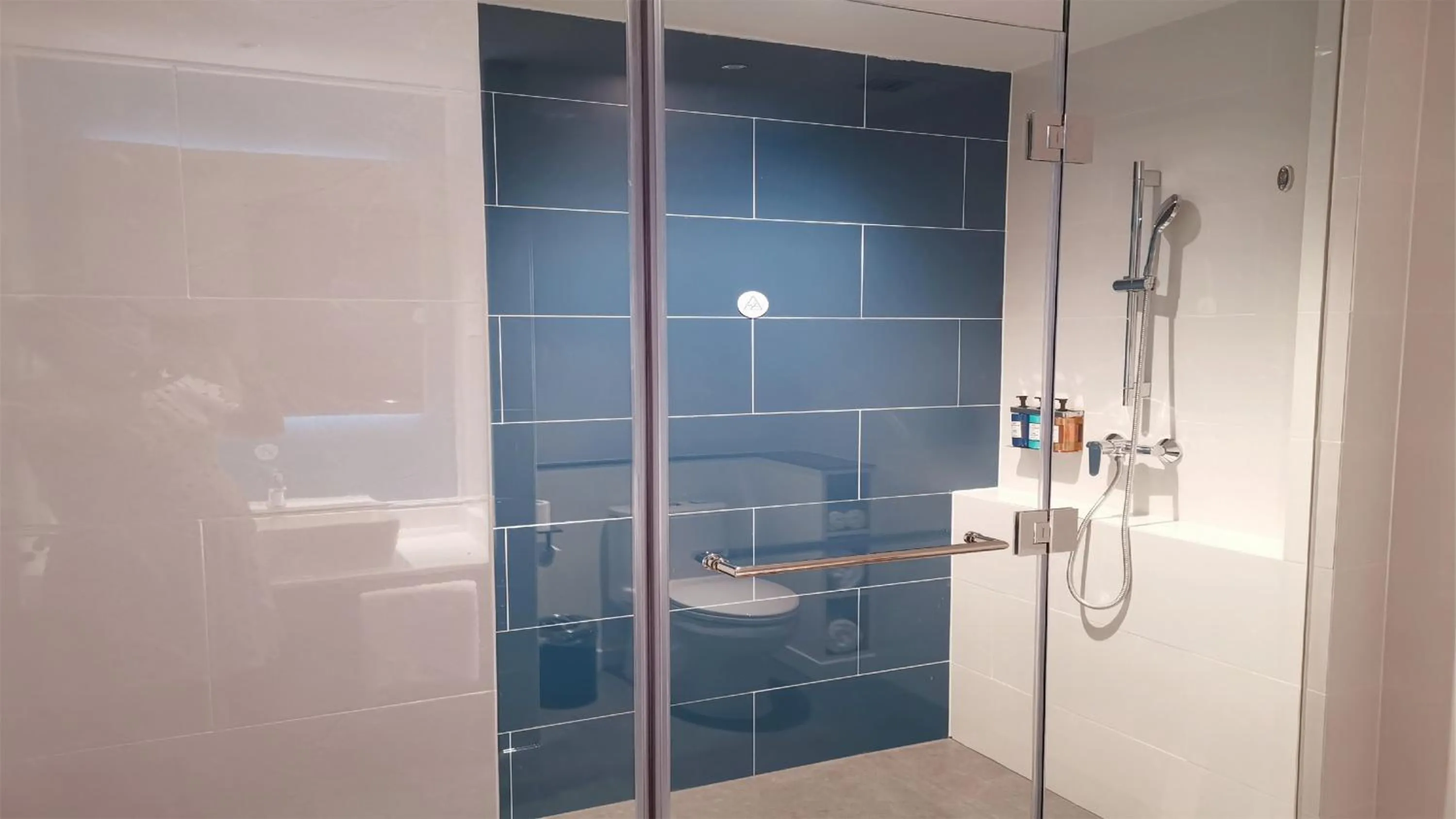 Shower in Holiday Inn Express Jiangmen Jianghai by IHG