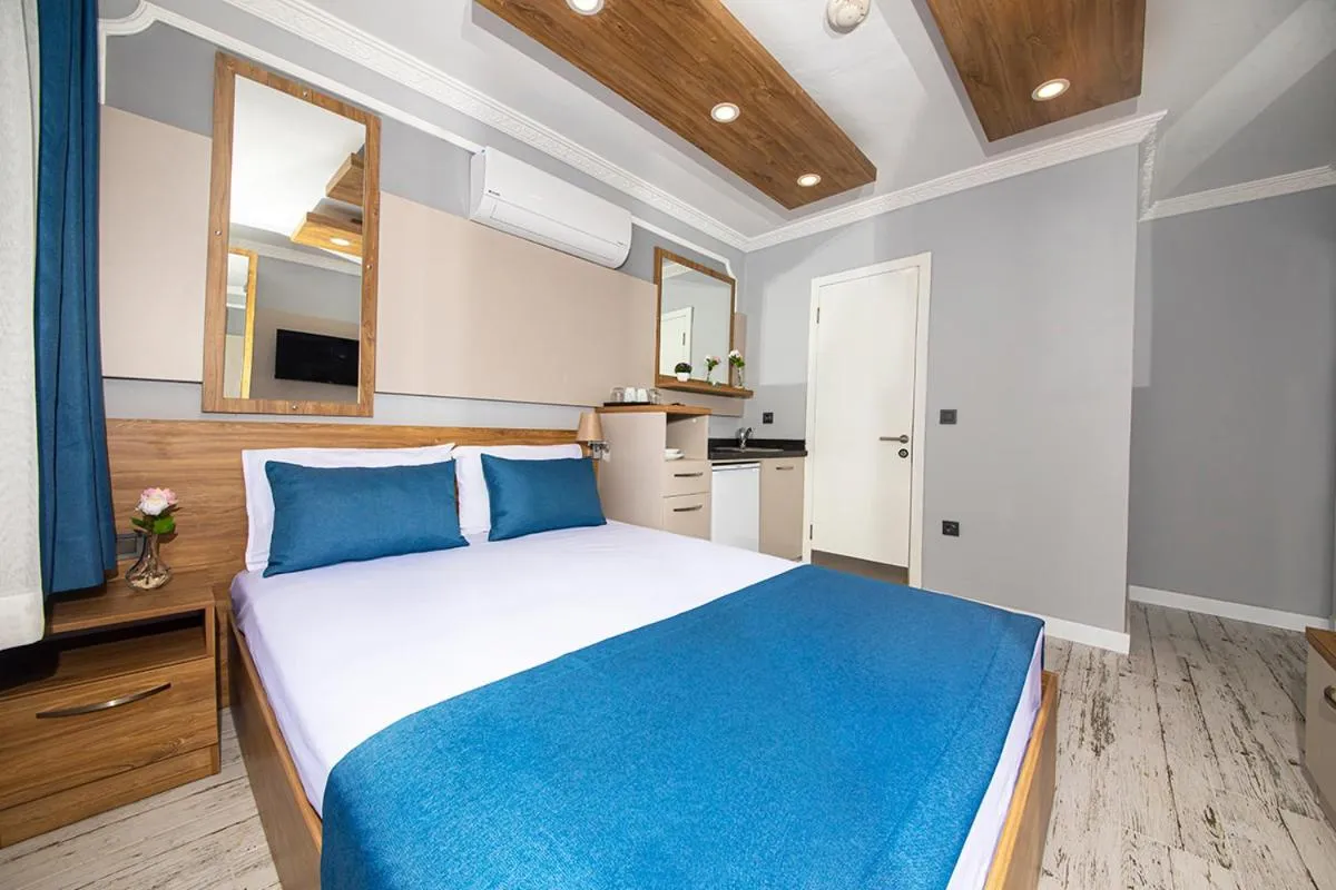 Photo of the whole room, Bed in Marina Hotel Bodrum