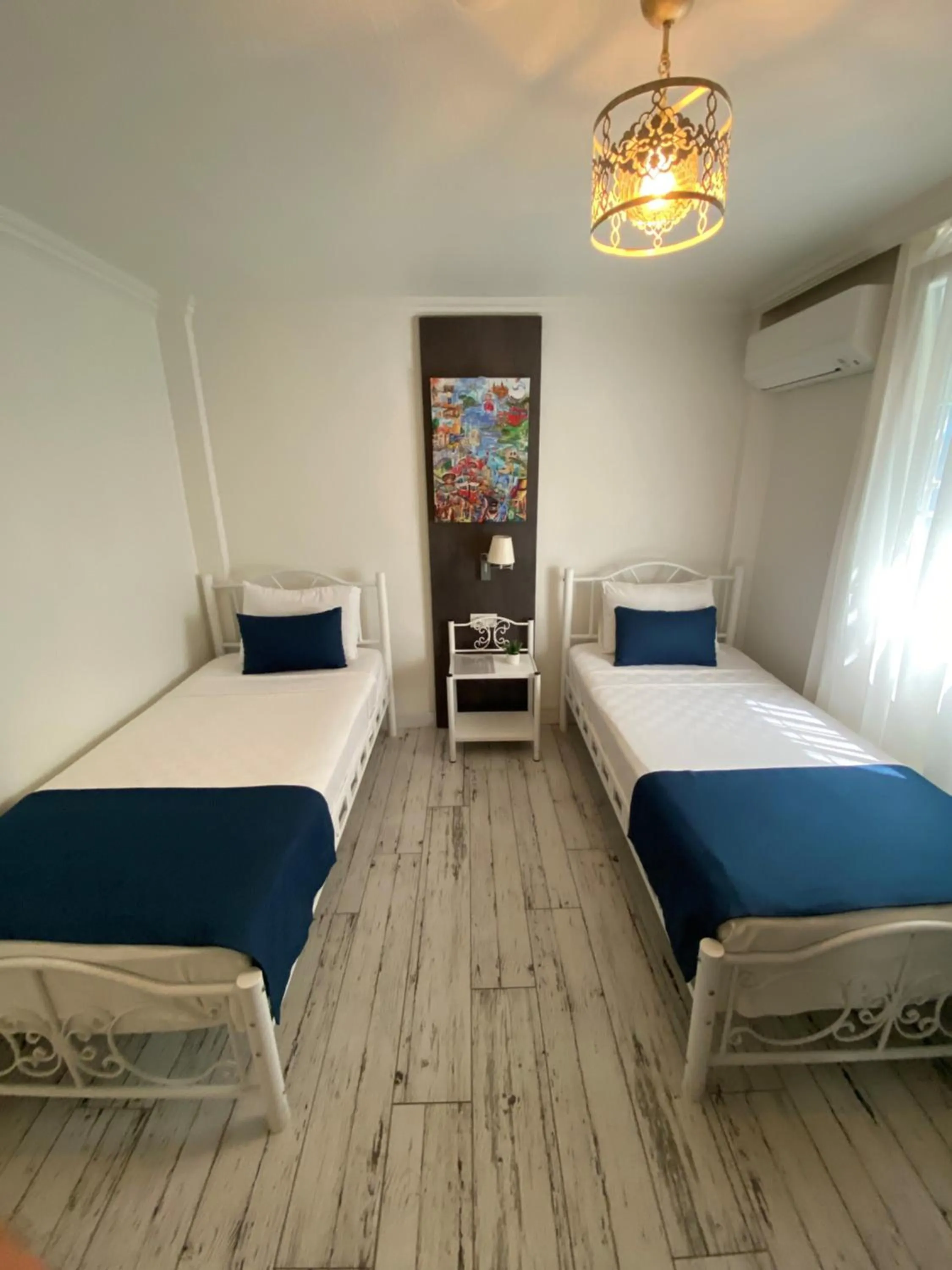 Bed in Marina Hotel Bodrum