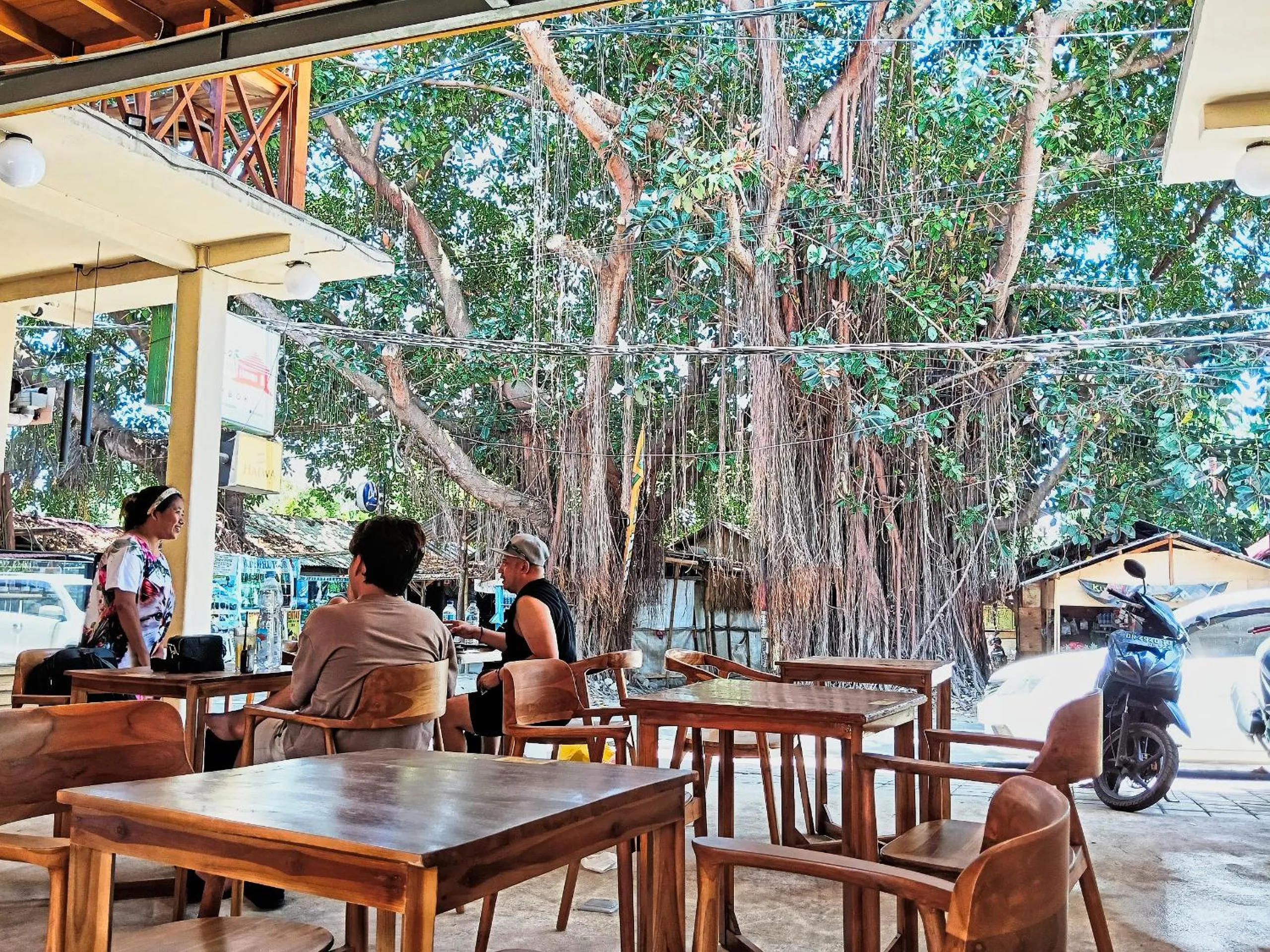 Communal lounge/ TV room in Pandu Homestay Mandalika Lombok