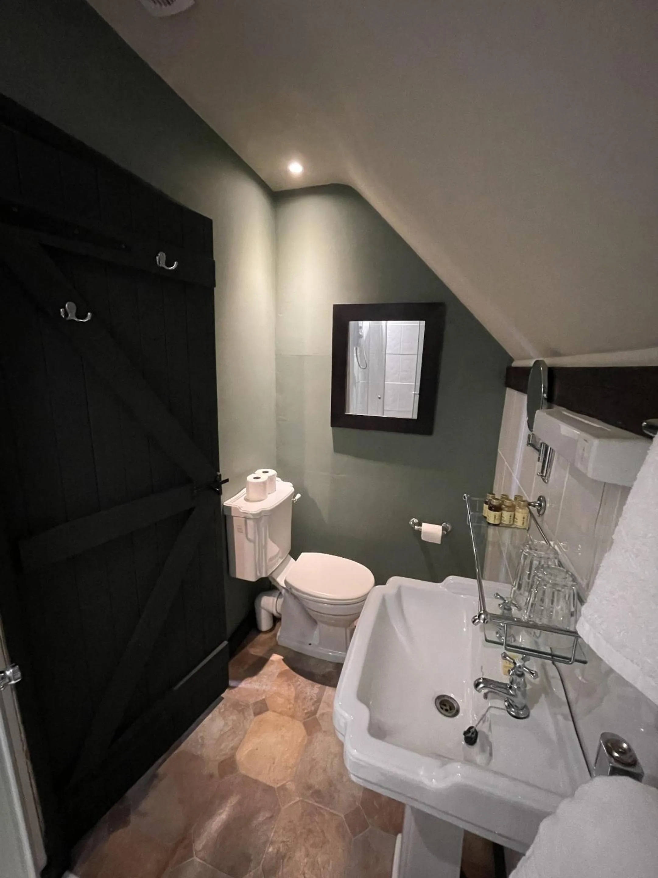 Bathroom in The Plume of Feathers