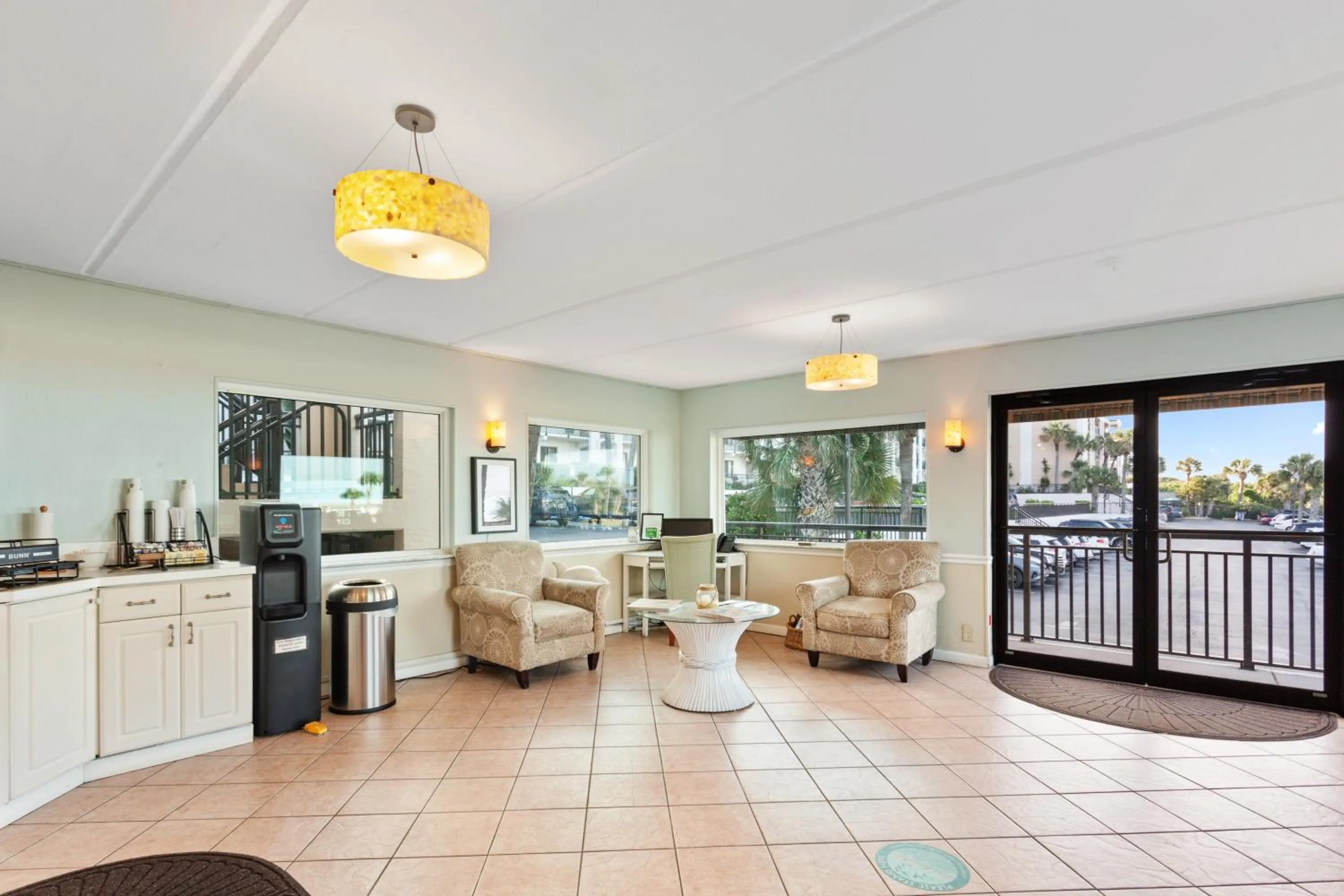 Lobby or reception in Beacher's Lodge