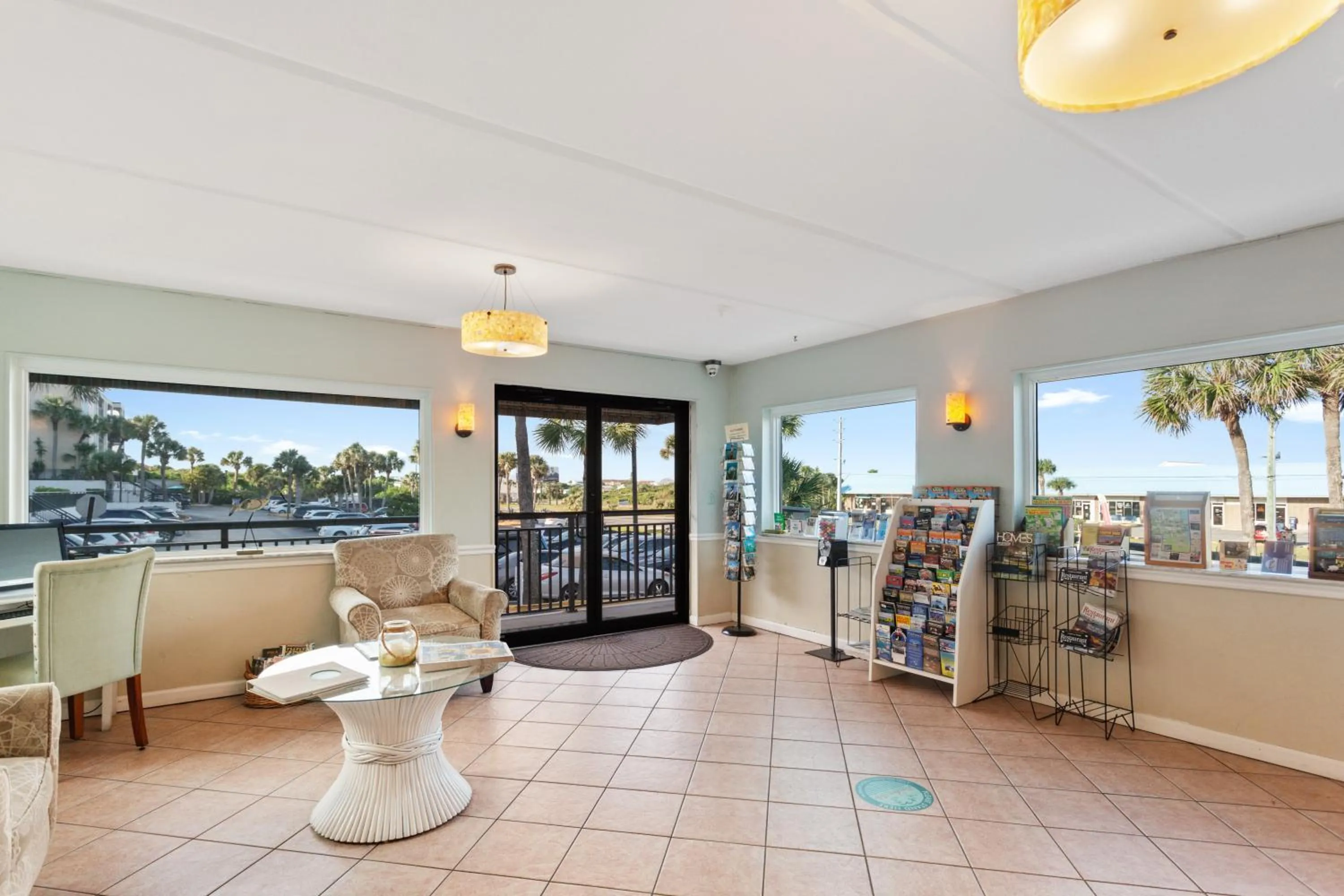 Lobby or reception in Beacher's Lodge