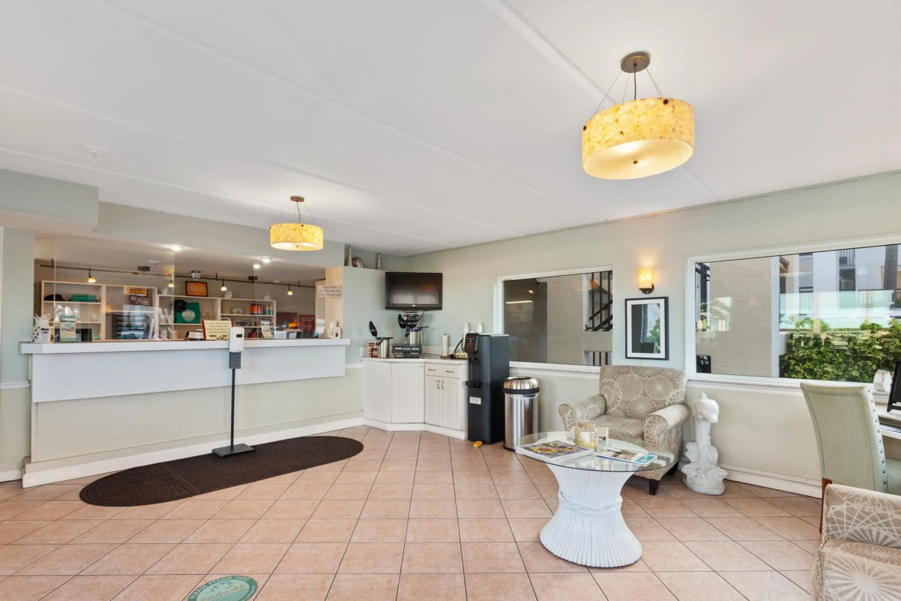 Lobby or reception in Beacher's Lodge