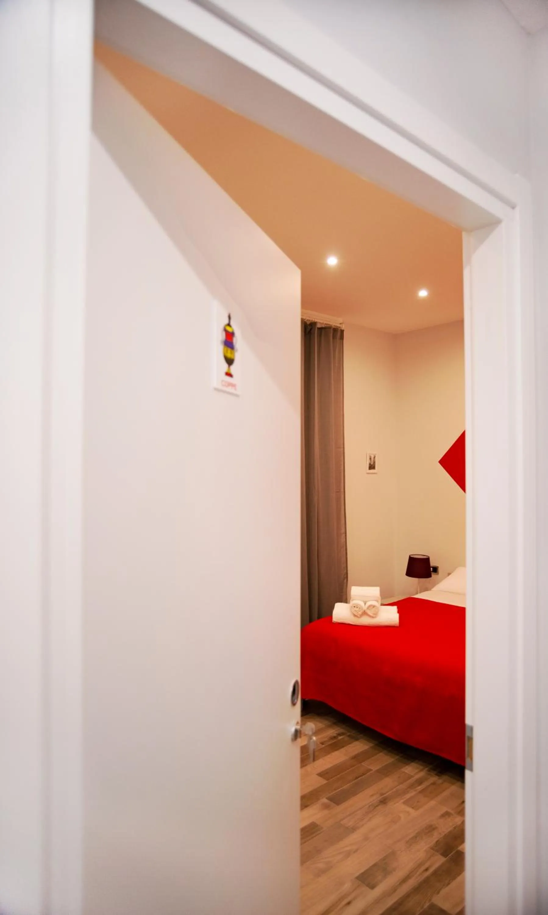 Bed in Scaramantico Rooms